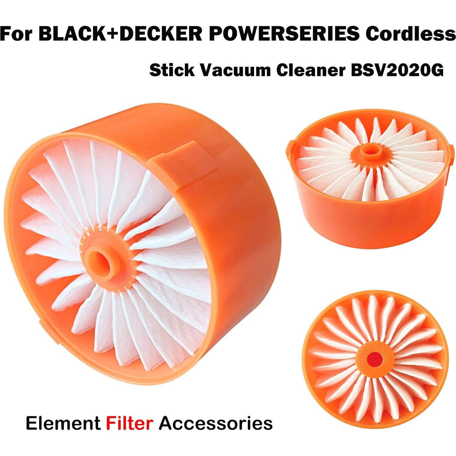 Paquete de 4 Filtros para Aspiradora Black+Decker BSV2020