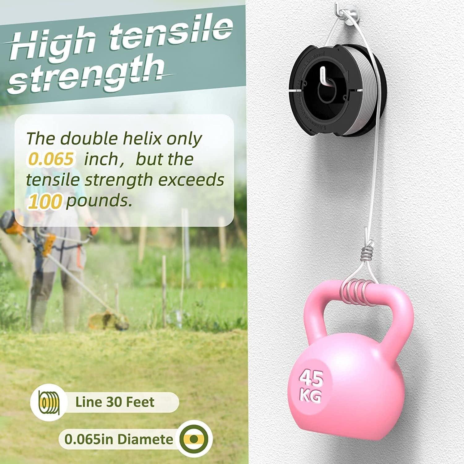 Paquete 10 Carretes Repuesto AF-100 Black+Decker 0.165 cm