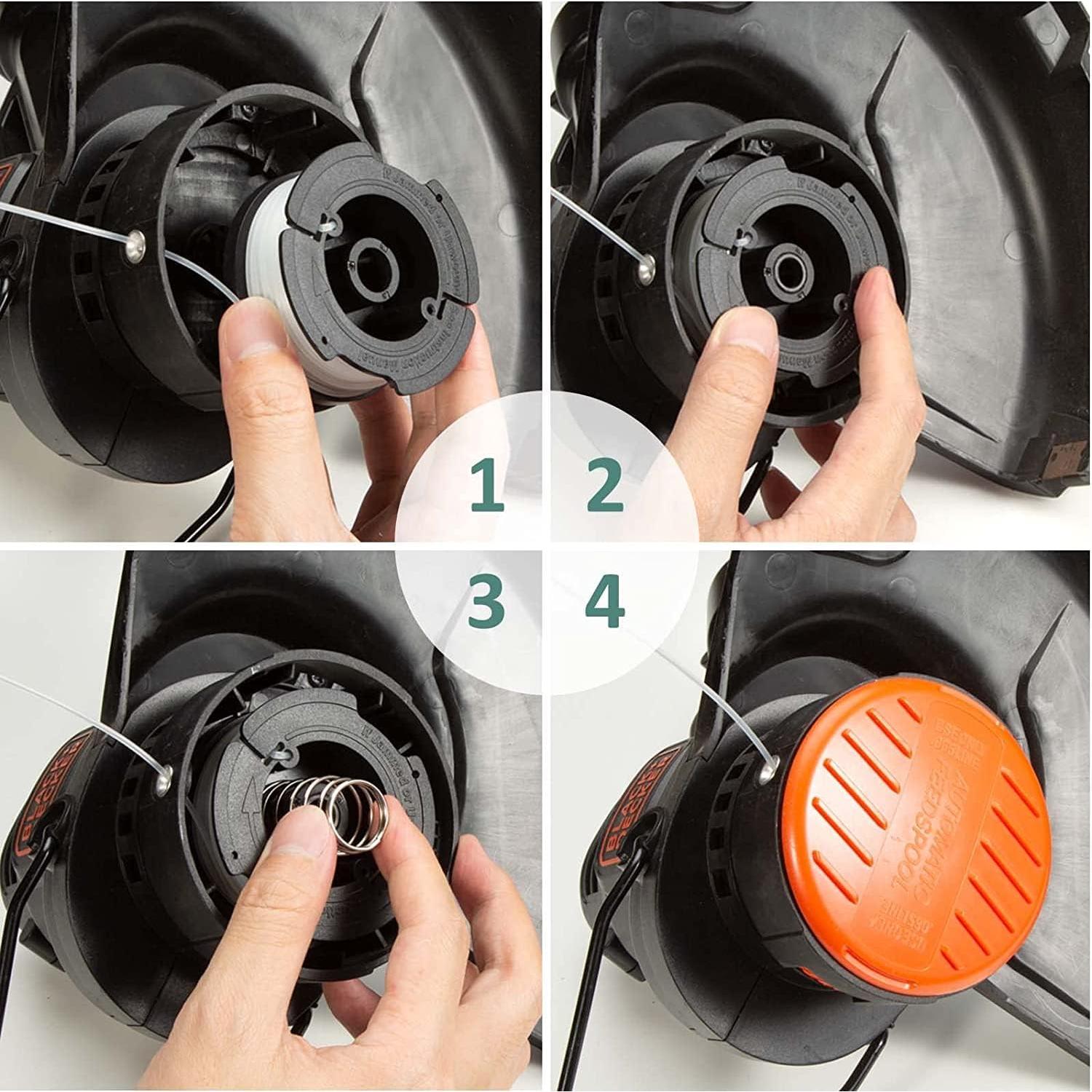 Paquete 10 Carretes Repuesto AF-100 Black+Decker 0.165 cm