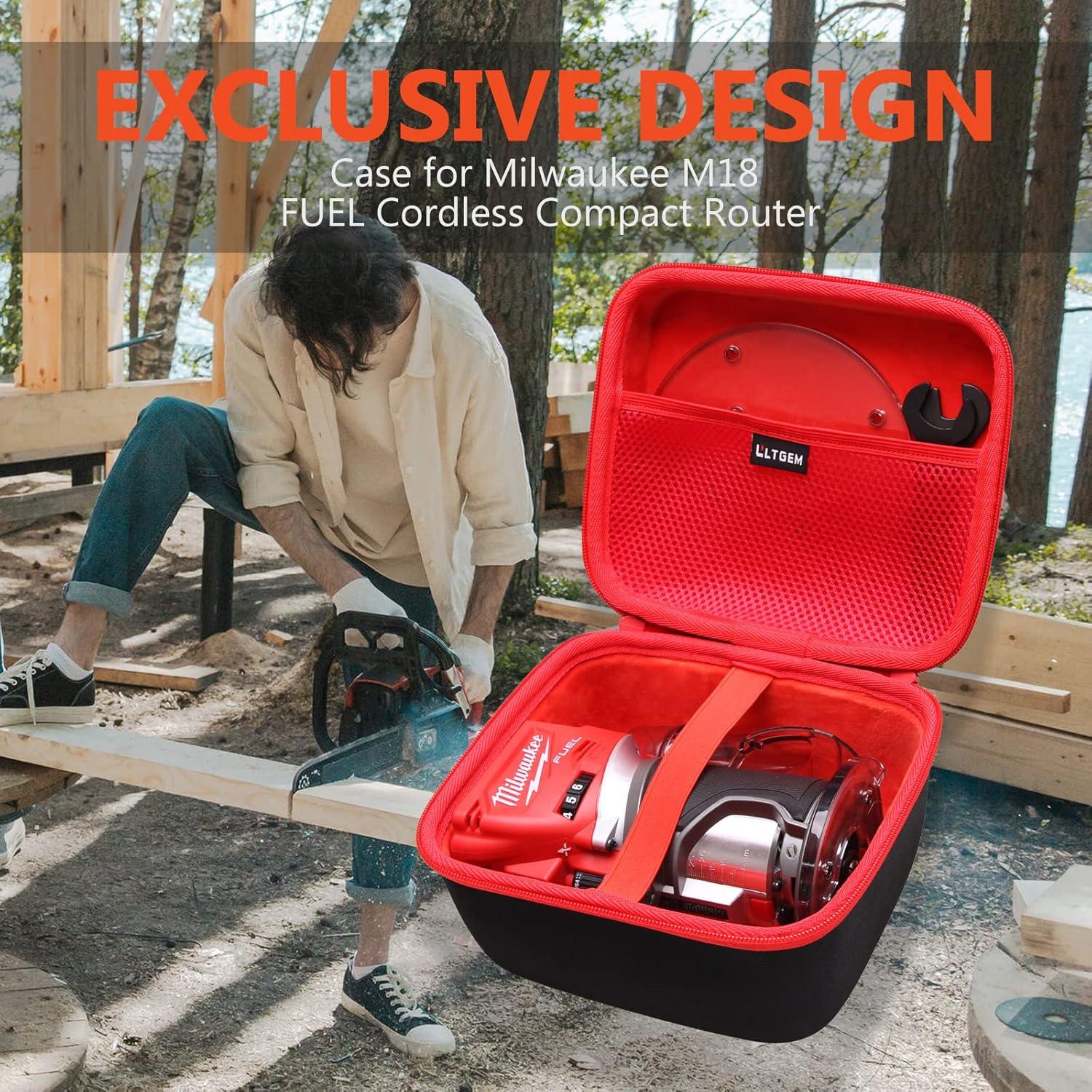 Funda LTGEM para Router Compacta Inalámbrica Milwaukee 2723-20