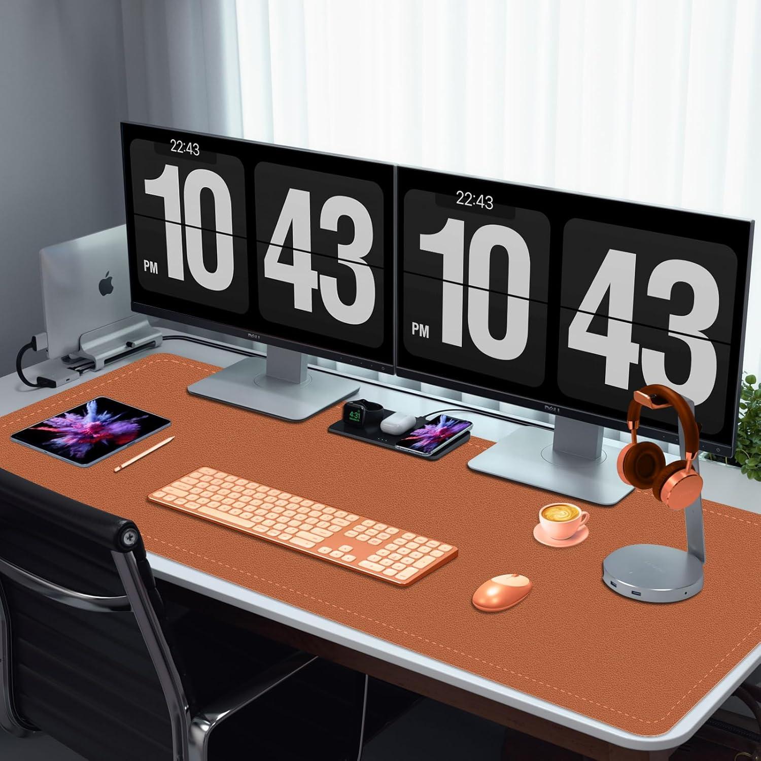 Alfombrilla de Escritorio Grande METEOROCK 120x43 cm Antideslizante