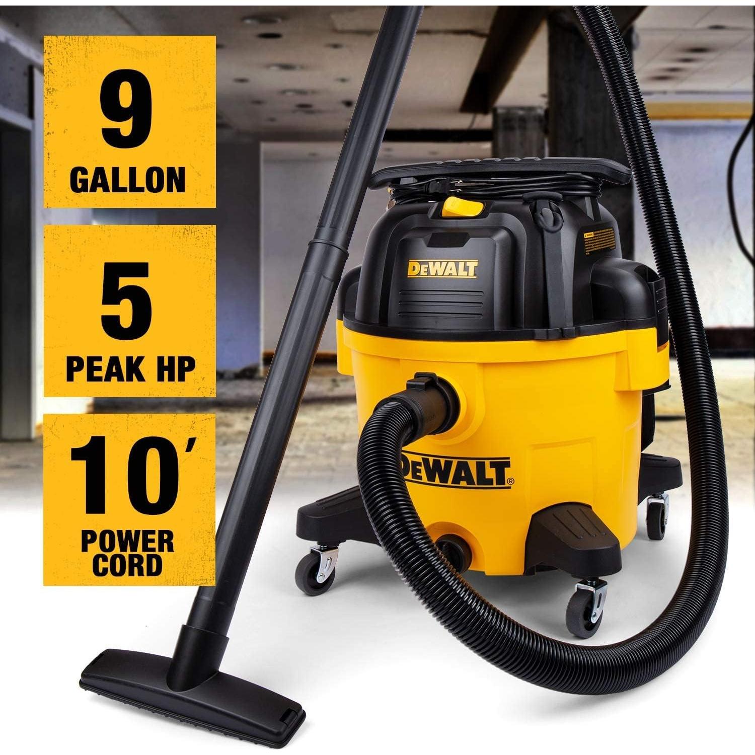 Aspiradora Húmeda/Seca DEWALT DXV09PZ 34L 1200W Amarillo