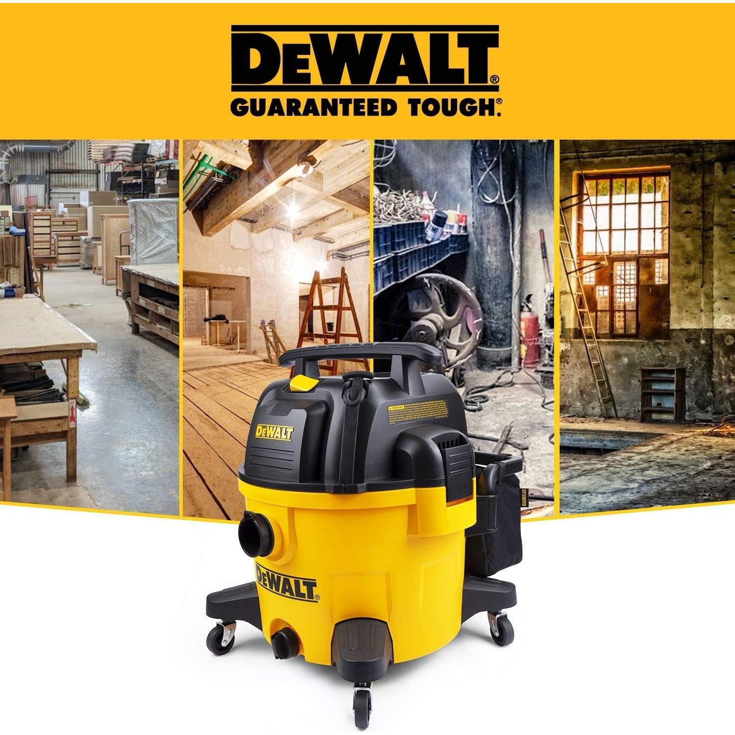 Aspiradora Húmeda/Seca DEWALT DXV09PZ 34L 1200W Amarillo