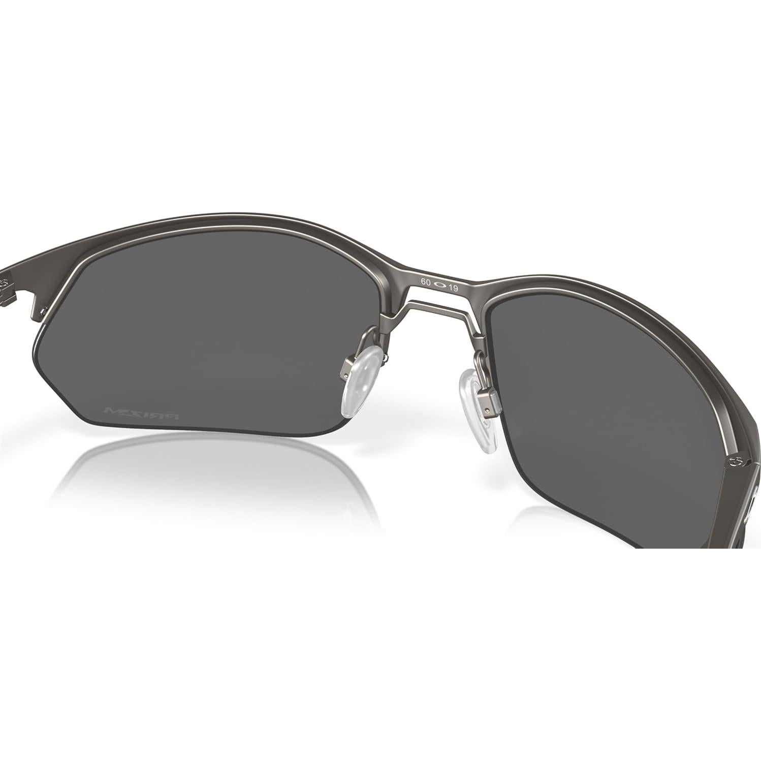 Oakley Men's Oo4145 Wire Tap 2.0 Rectangular Sunglasses