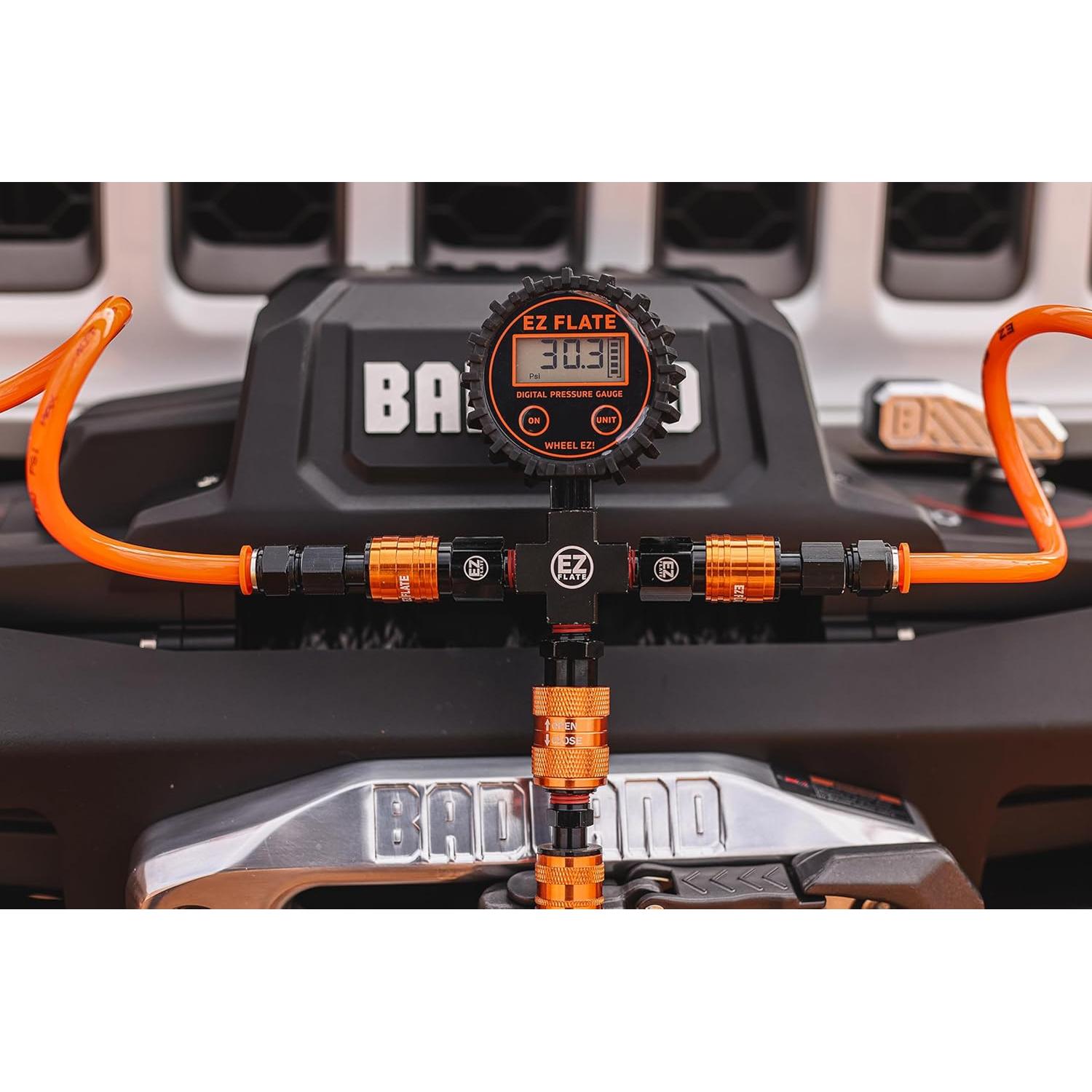 Sistema de Manguera de Aire EZ FLATE para 4 Neumáticos