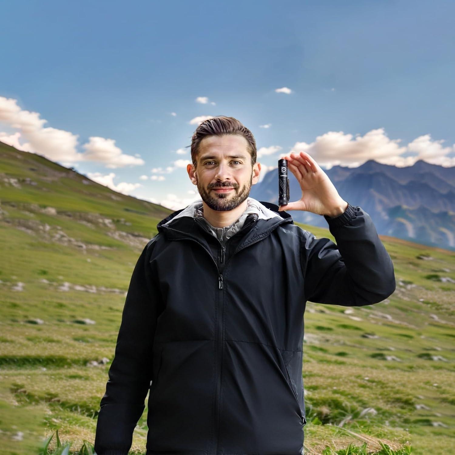 Linterna de bolsillo LED Sofirn SR12 recargable IP68 1450lm