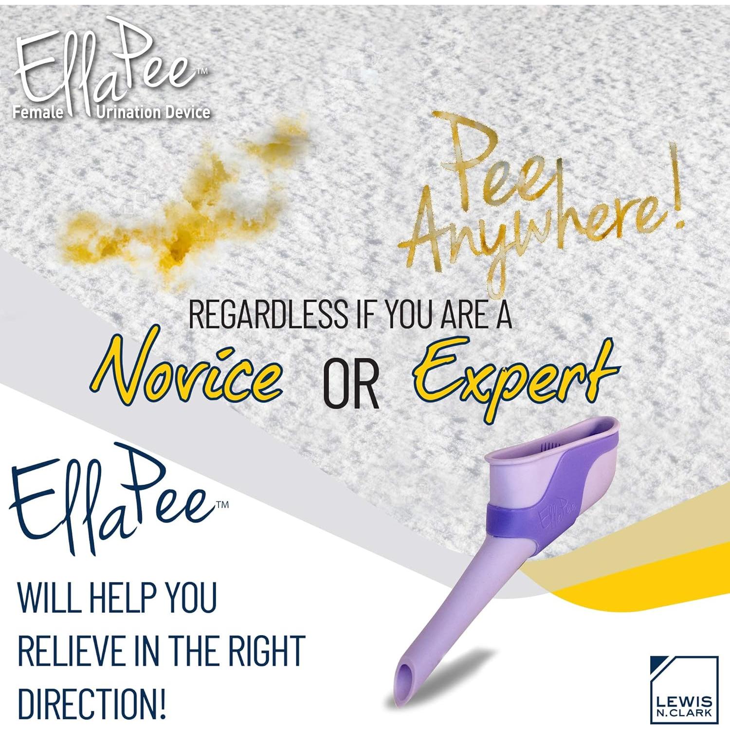 Orinal Femenino EllaPee Lewis N. Clark Silicona Reutilizable