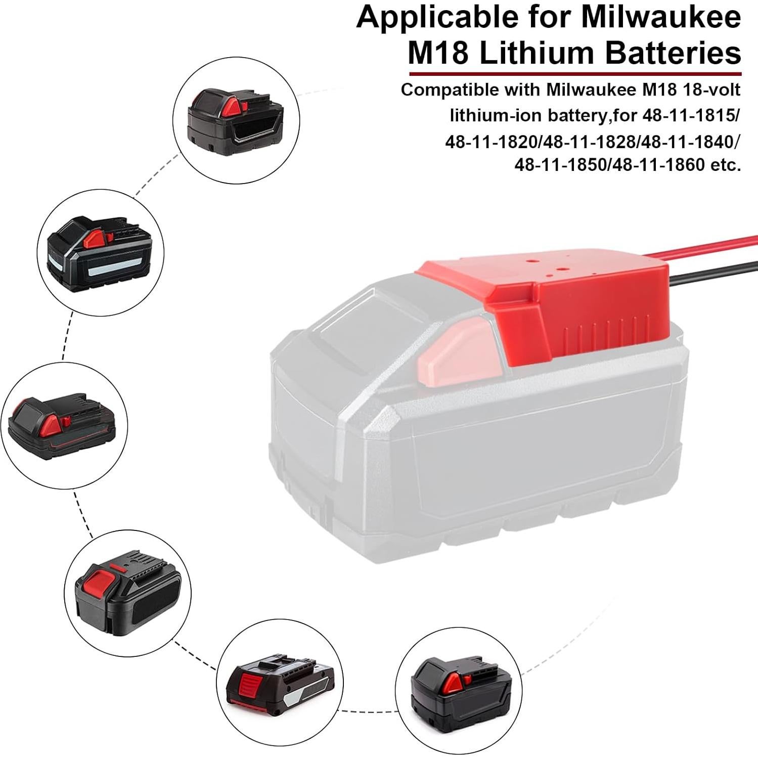 Convertidor de Voltaje IIXWUQ 18V a 12V 15A con Interruptor
