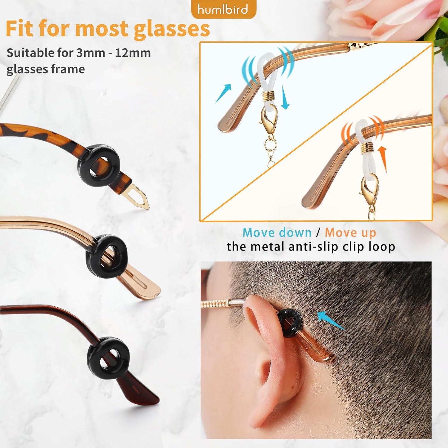 Cadena de Gafas Humlbird para Mujeres Azul Oscuro 012