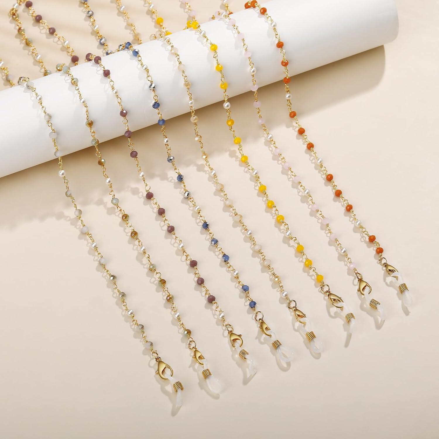 Cadena de Gafas Humlbird para Mujeres Azul Oscuro 012