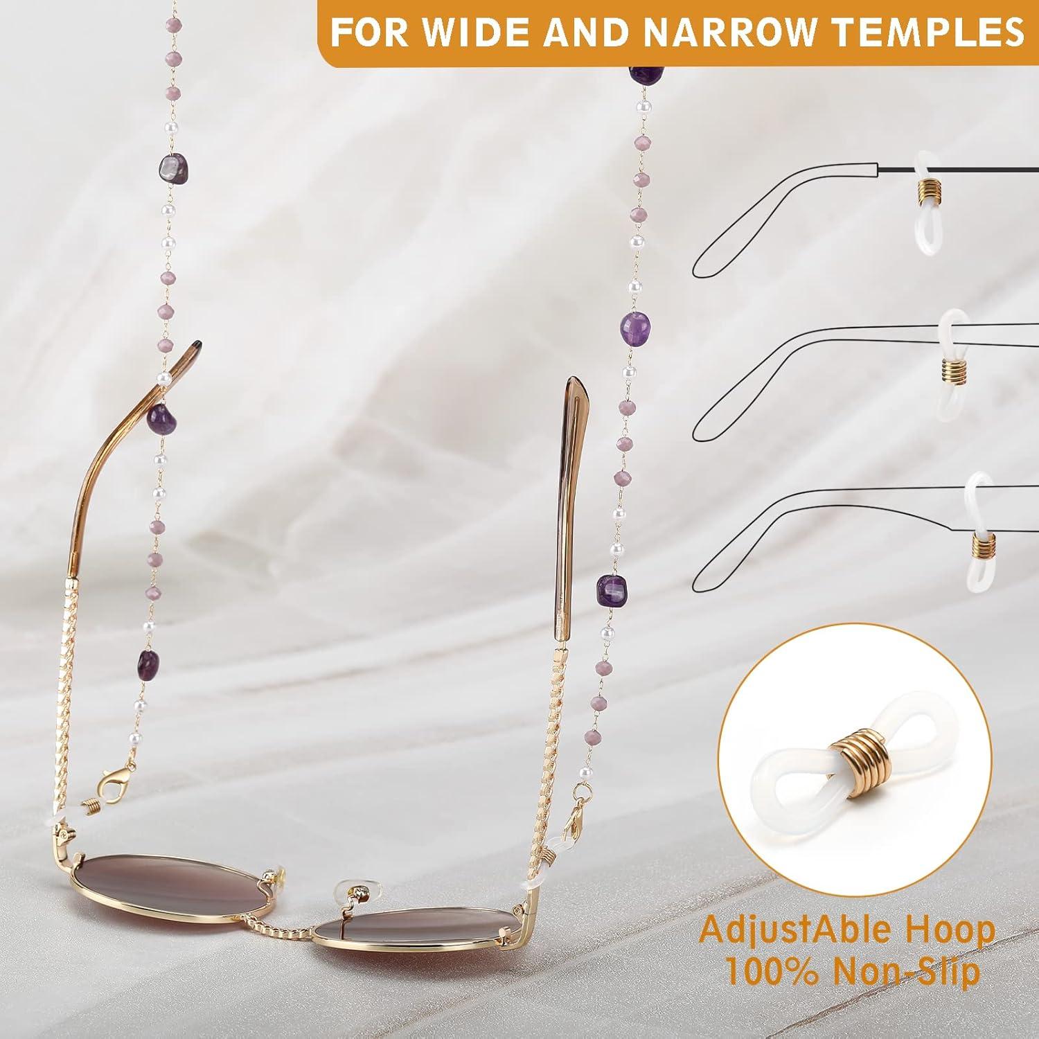 Cadena de Gafas Humlbird para Mujeres 67 cm Cristal Natural