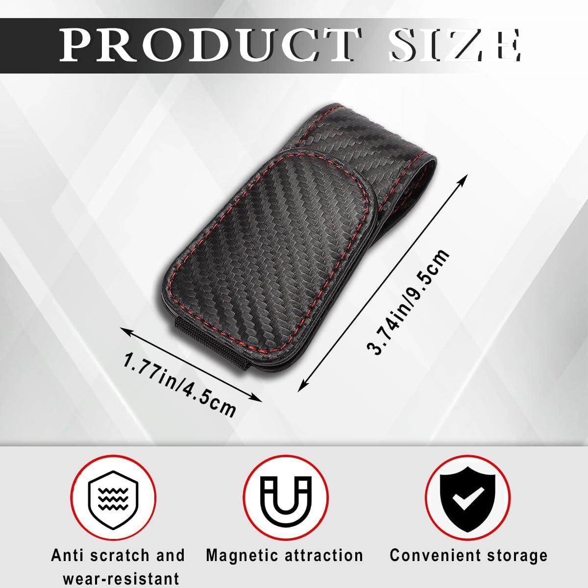 Soporte de Gafas de Sol Honibaoto para Visera de Coche