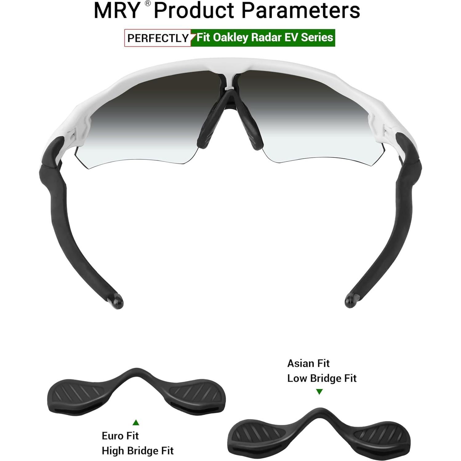 Kits de Reemplazo Earsocks y Almohadilla Mryok para Gafas Oakley