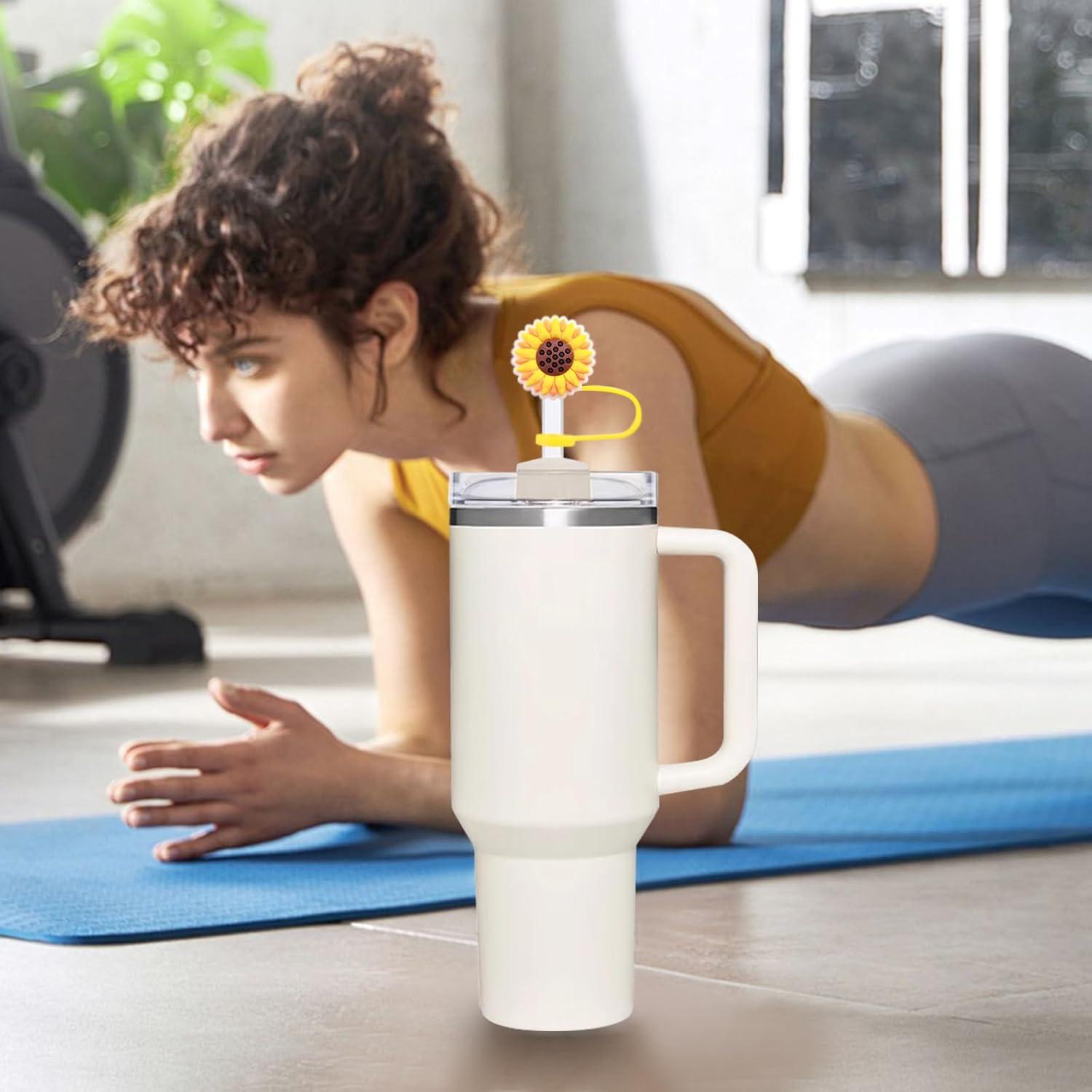 20 Cubiertas de Pajitas Yaveron para Tazas Stanley 0.4 cm