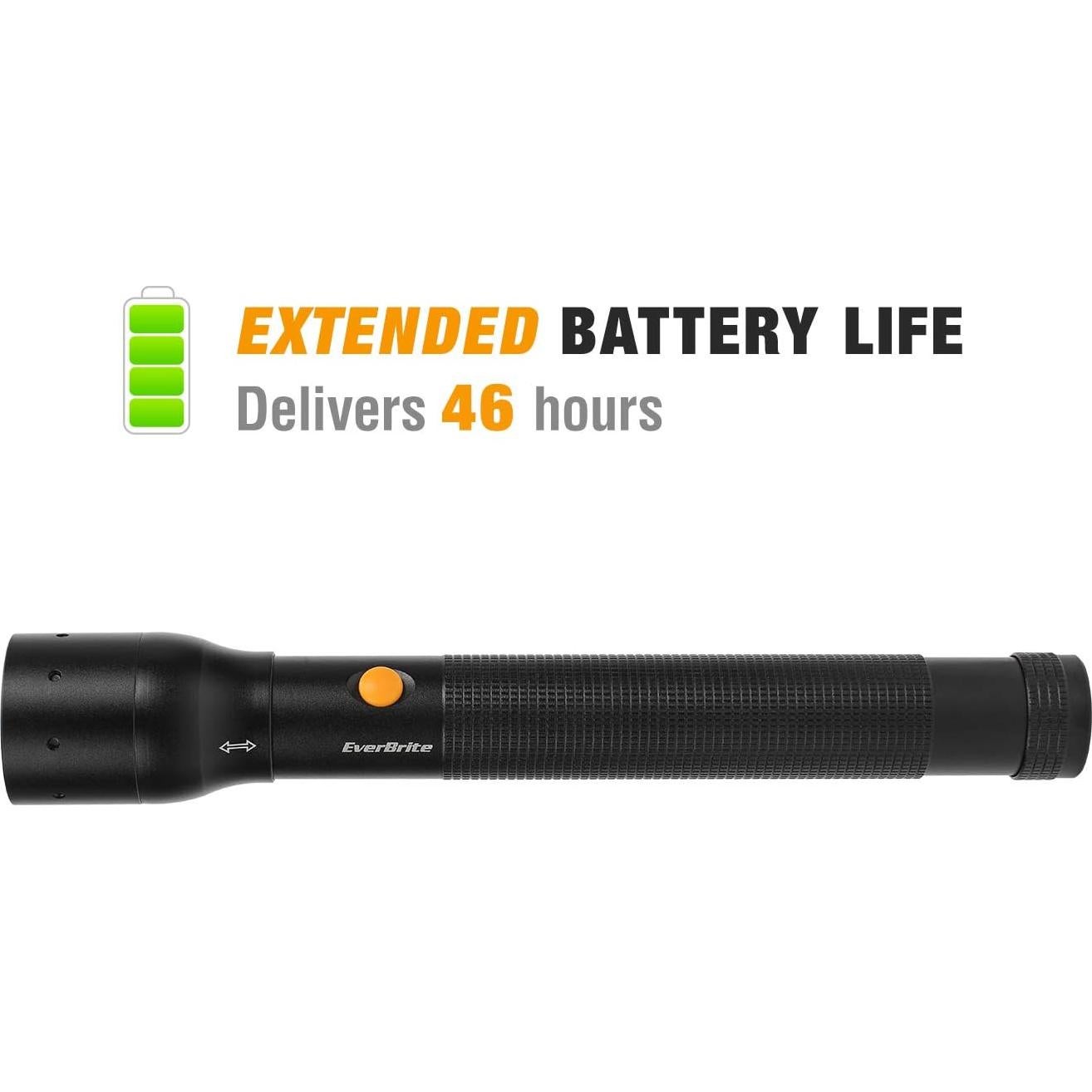 Linterna Táctica EverBrite 900 Lúmenes Zoomable 3 Modos