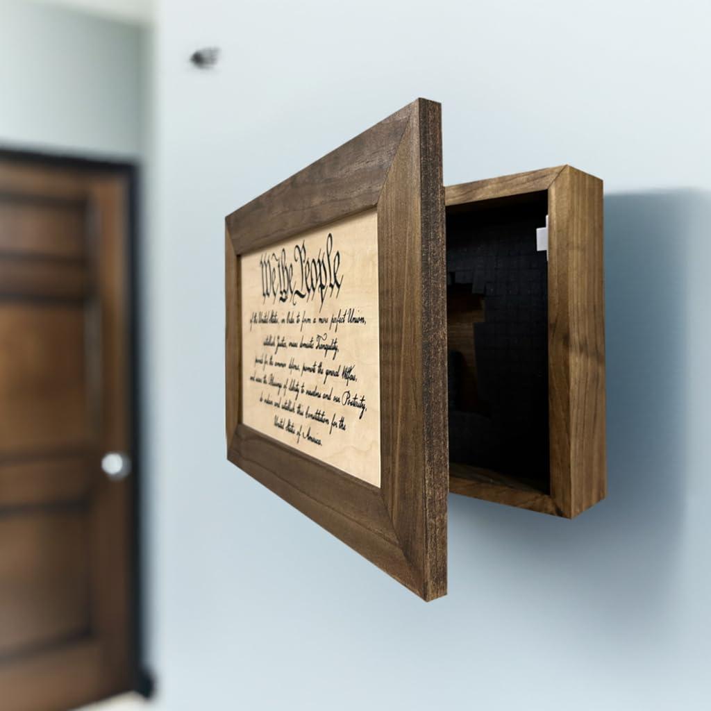 Gabinete de Armas Oculto Bellewood Designs Preambulo 45,72x30,48cm