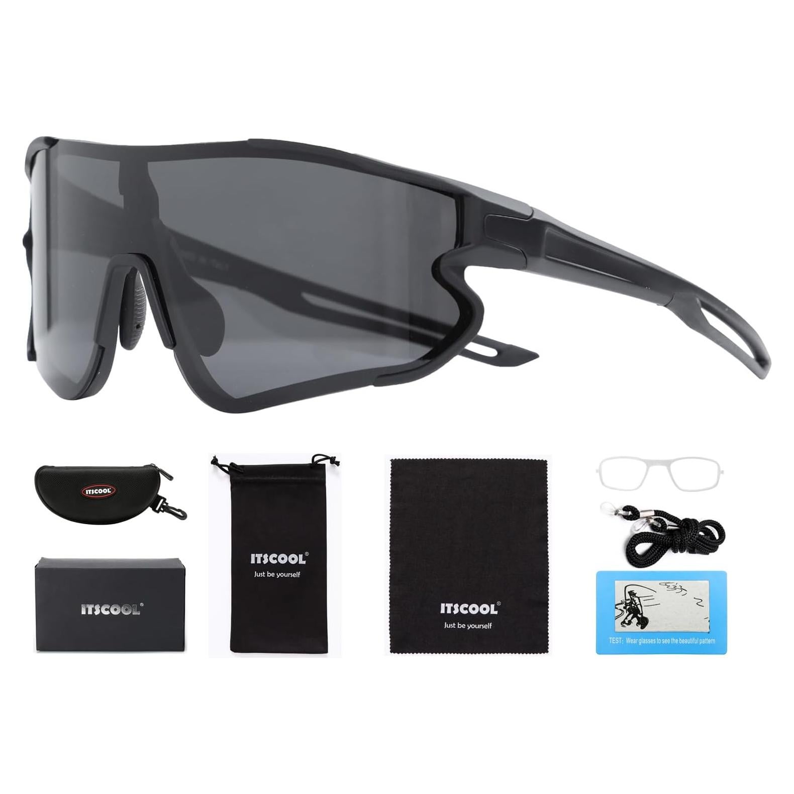 Gafas de sol deportivas ITSCOOL polarizadas UV400 unisex