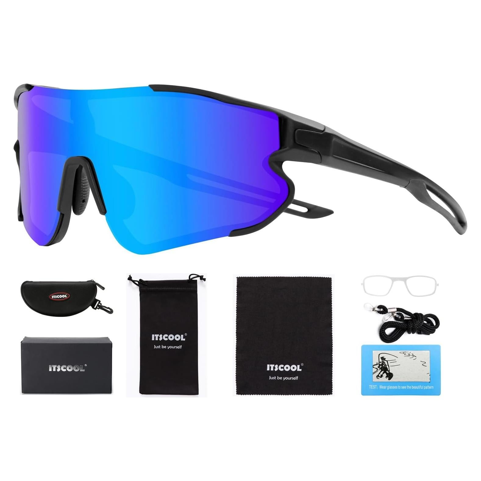 Gafas de sol deportivas ITSCOOL polarizadas UV400 unisex