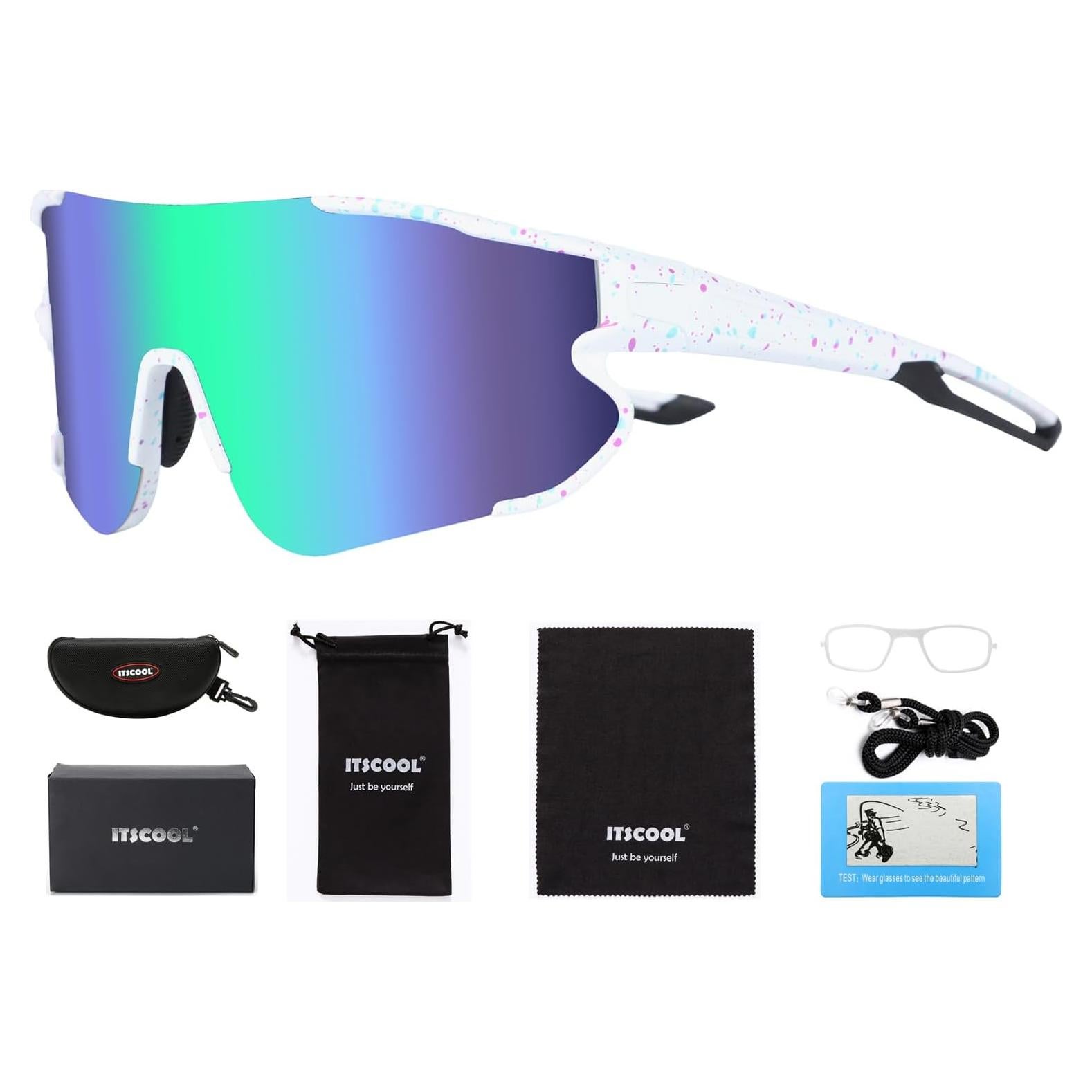 Gafas de sol deportivas polarizadas ITSCOOL UV400 ligeras