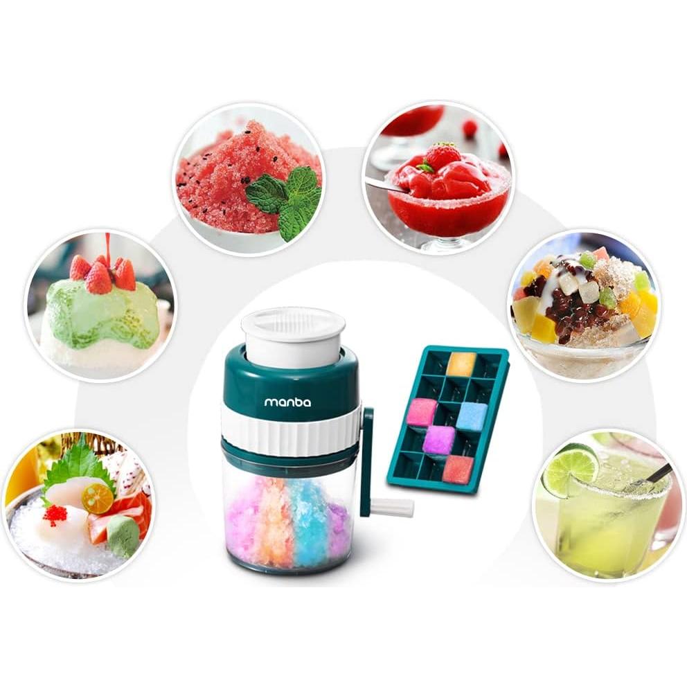 Máquina de Raspados MANBA MA1008 - Trituradora de Hielo Portátil