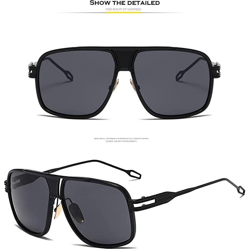 Gafas de sol Aviador Gobiger UV400 para hombres - Marco metálico