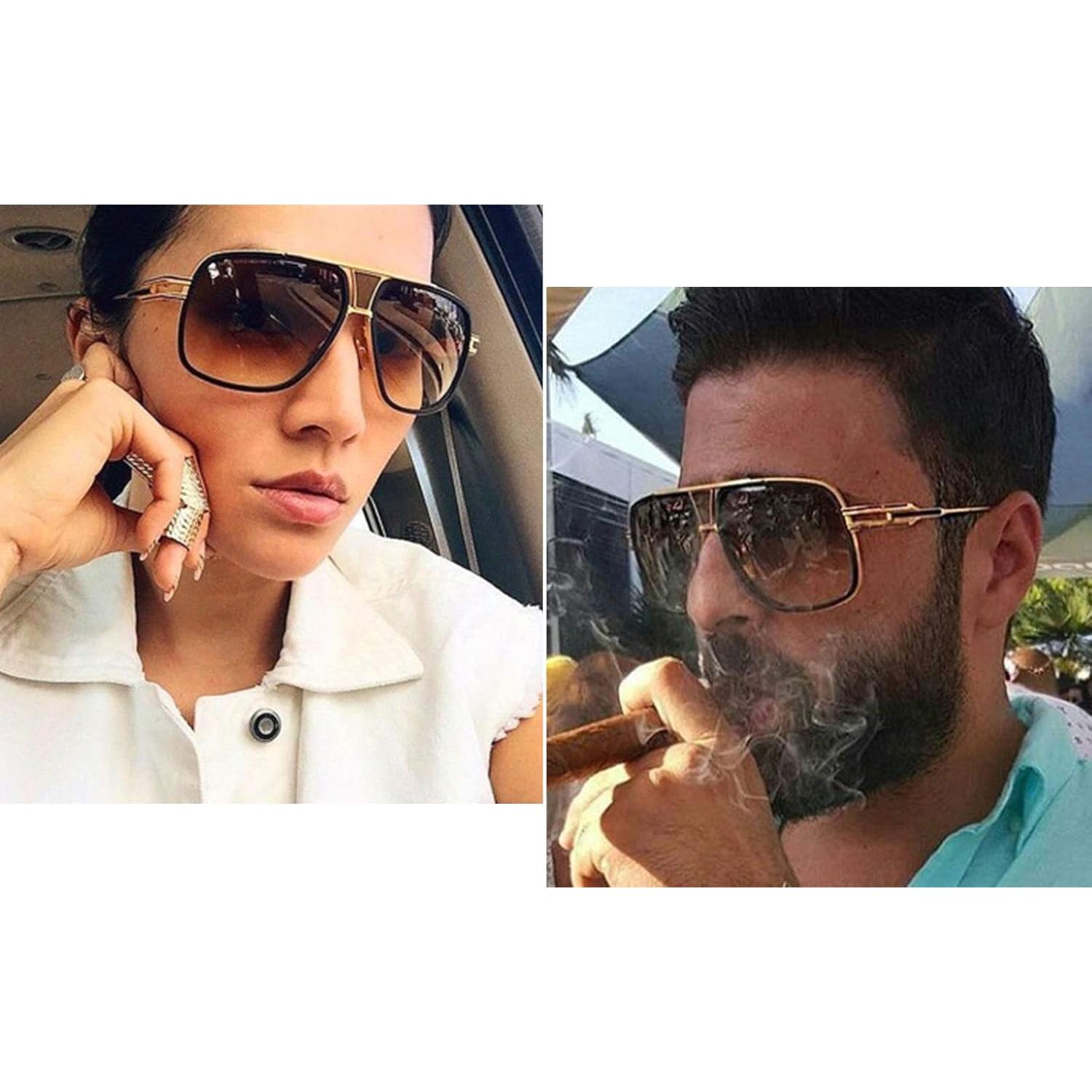 Gafas de sol Aviador Gobiger UV400 para hombres - Marco metálico