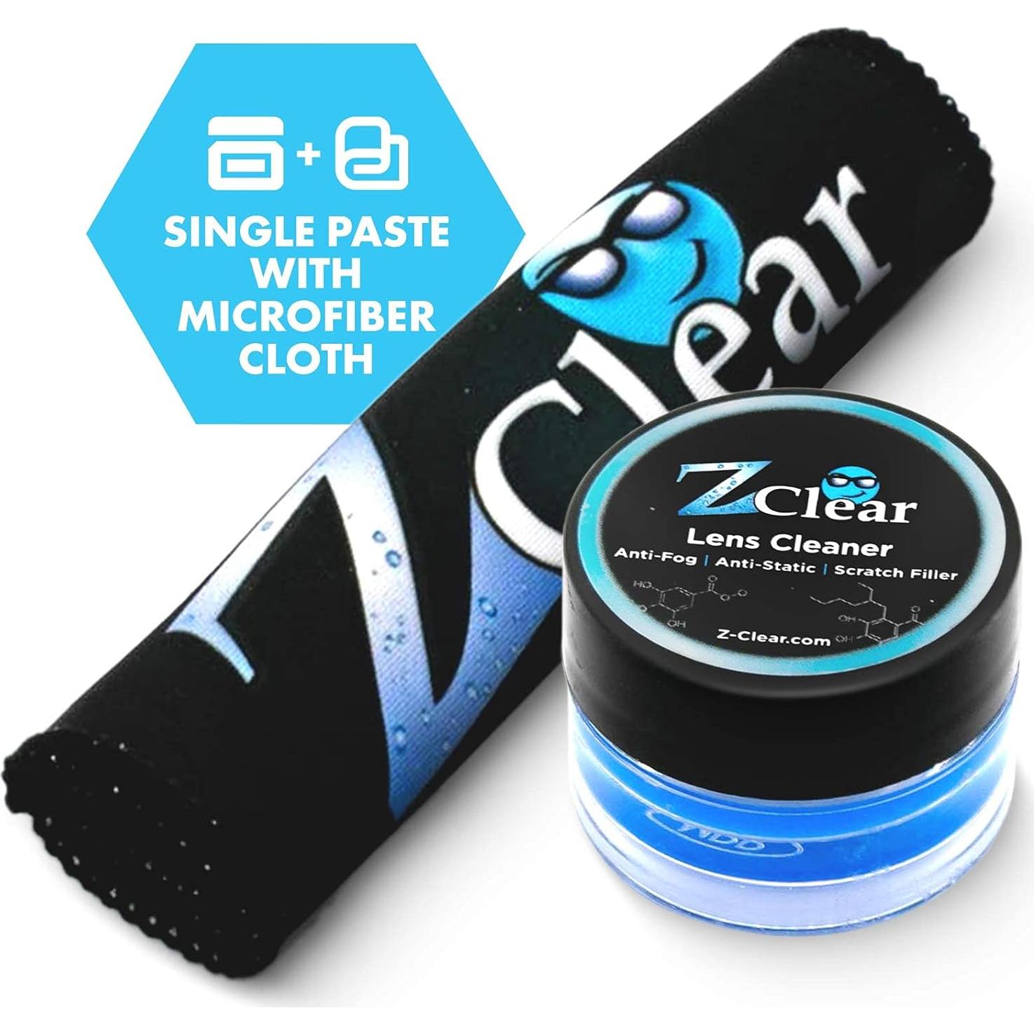 Pasta Limpiadora de Lentes Zclear - 2 Piezas Antivaho