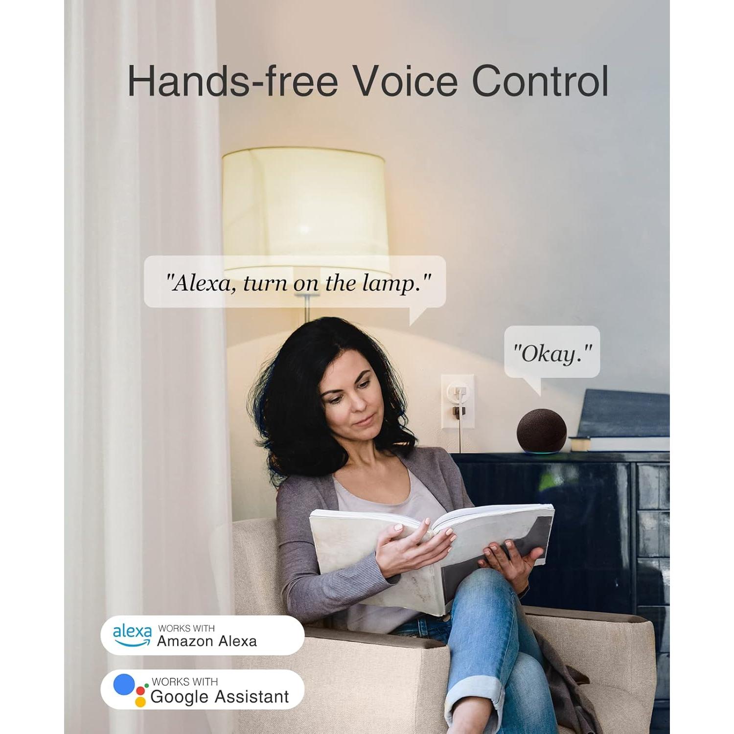 Enchufe Inteligente GHome WP3 Wi-Fi Control Remoto Alexa