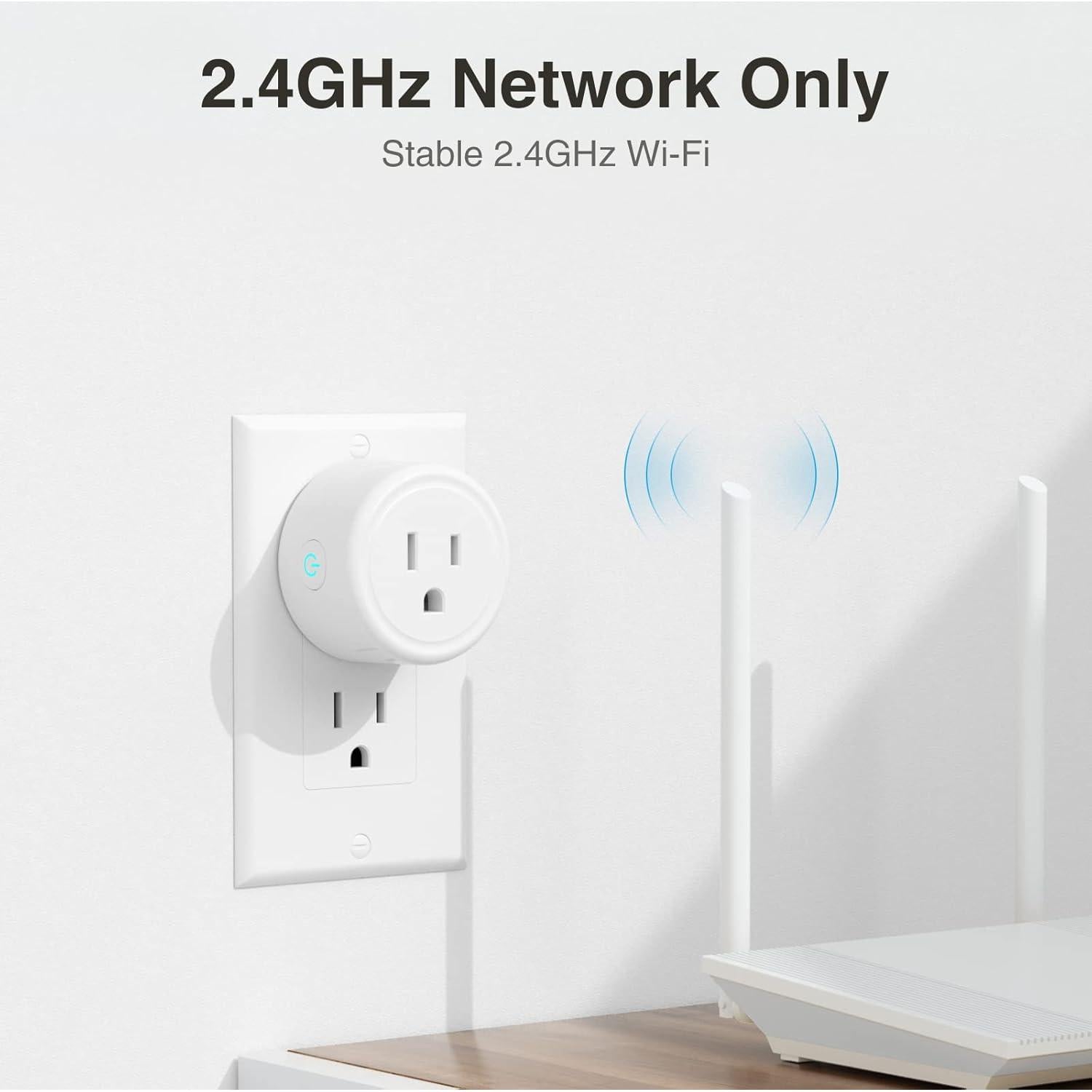 Enchufe Inteligente GHome WP3 Wi-Fi Control Remoto Alexa