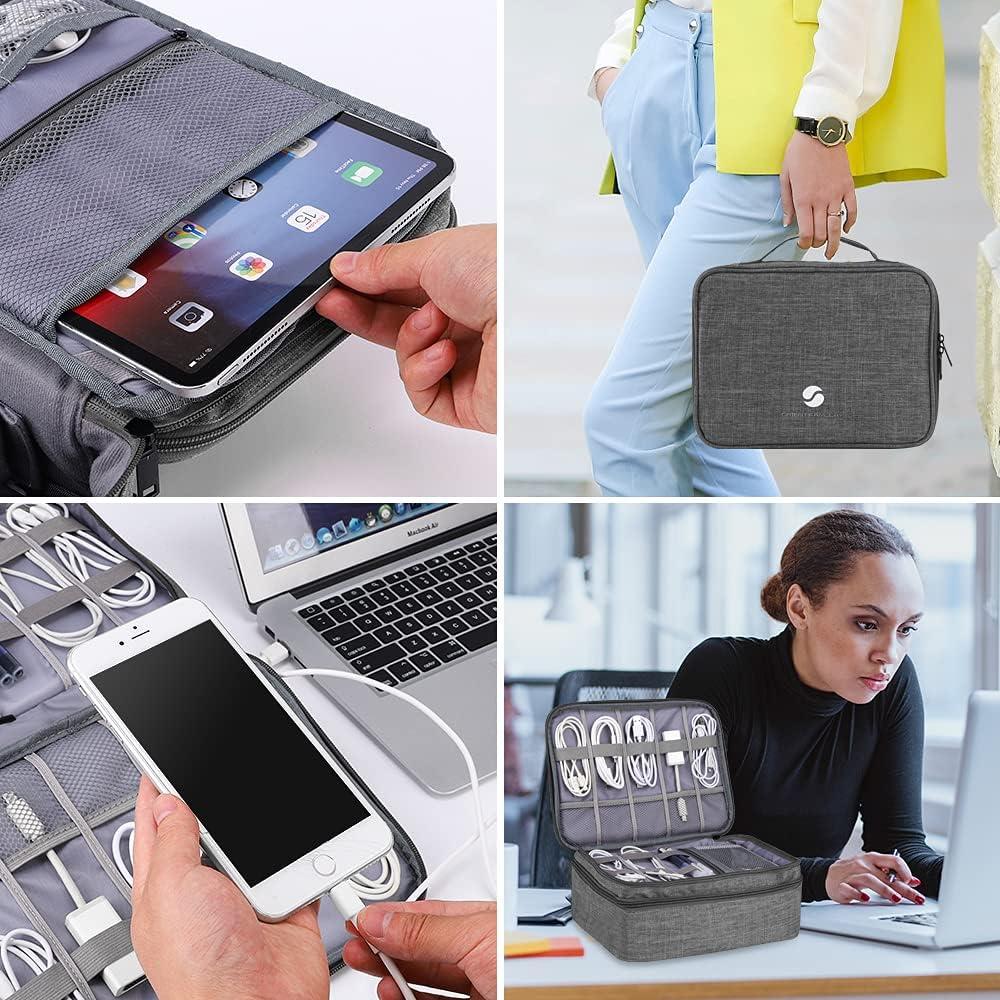 Organizador de Viaje ORIENT FAMULAY Doble Capa Grande Gris