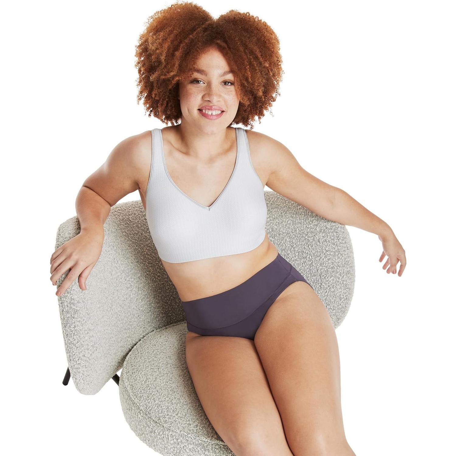 Pack de Bragas Microfibra Sin Costuras Hanes 6 Piezas