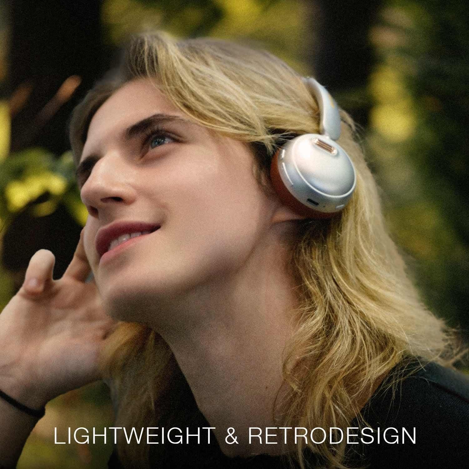 Auriculares Bluetooth SUNJOM Sirius Retro ANC 70Hrs Batería