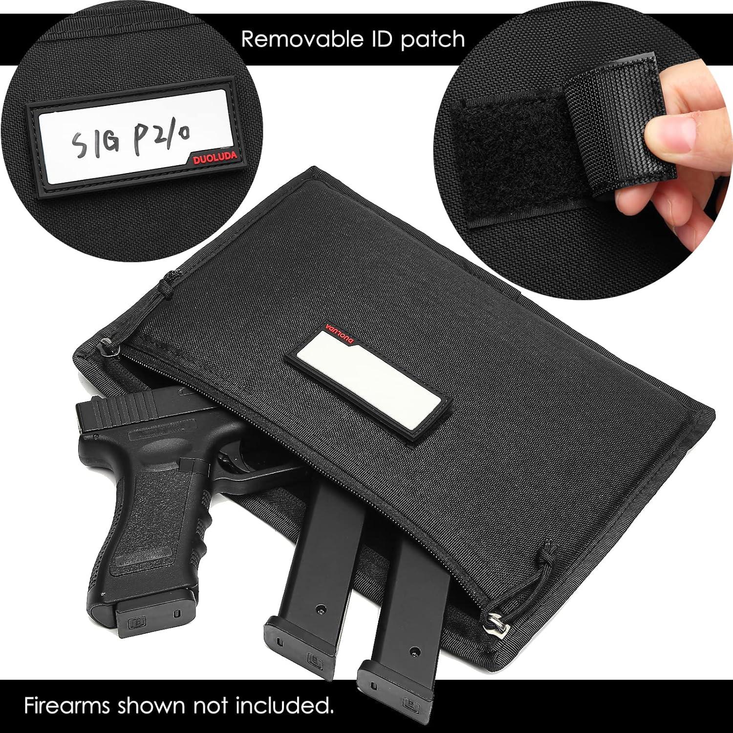 Paquete de 3 Fundas para Pistolas DUOLUDA Dp360 Negro