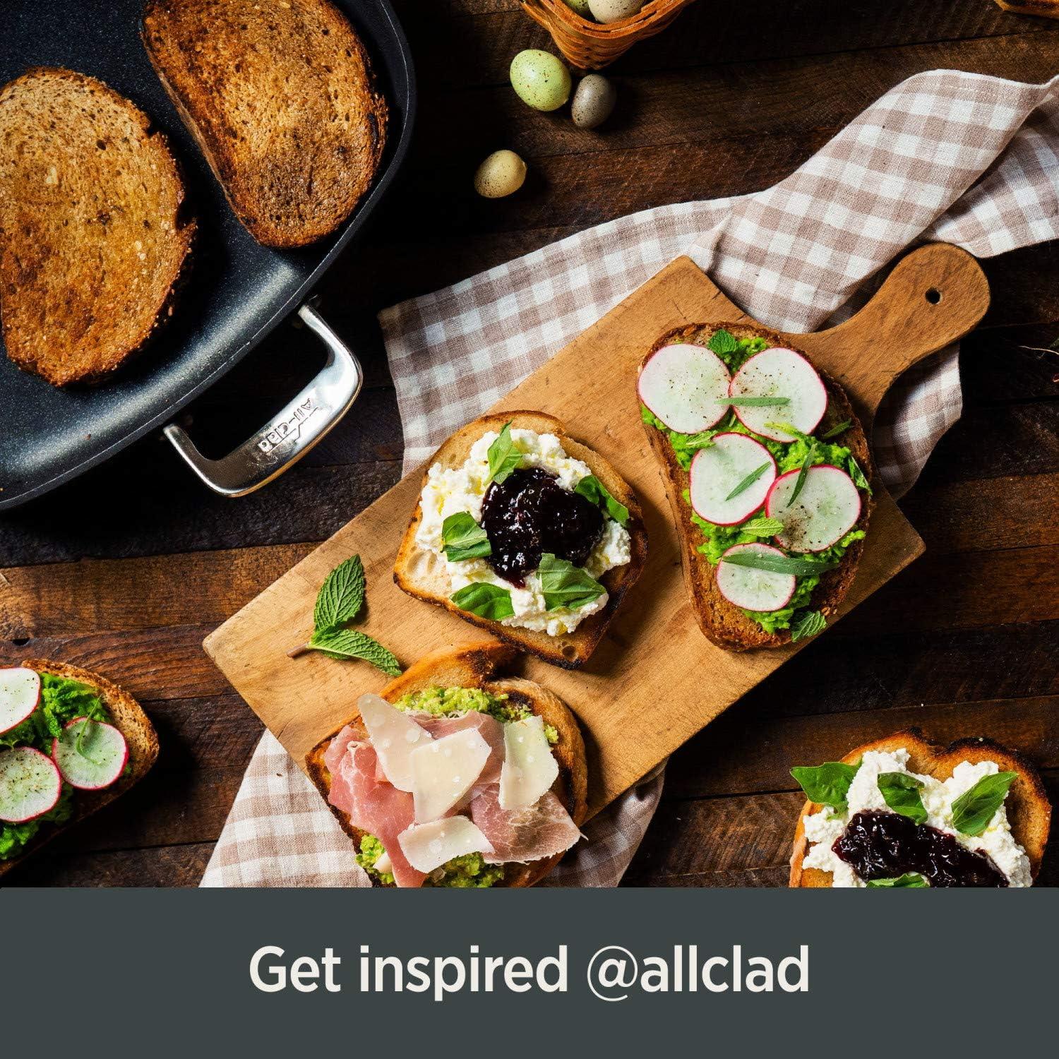 Juego de Sartenes y Cacerolas All-Clad 21.5 cm Antiadherente