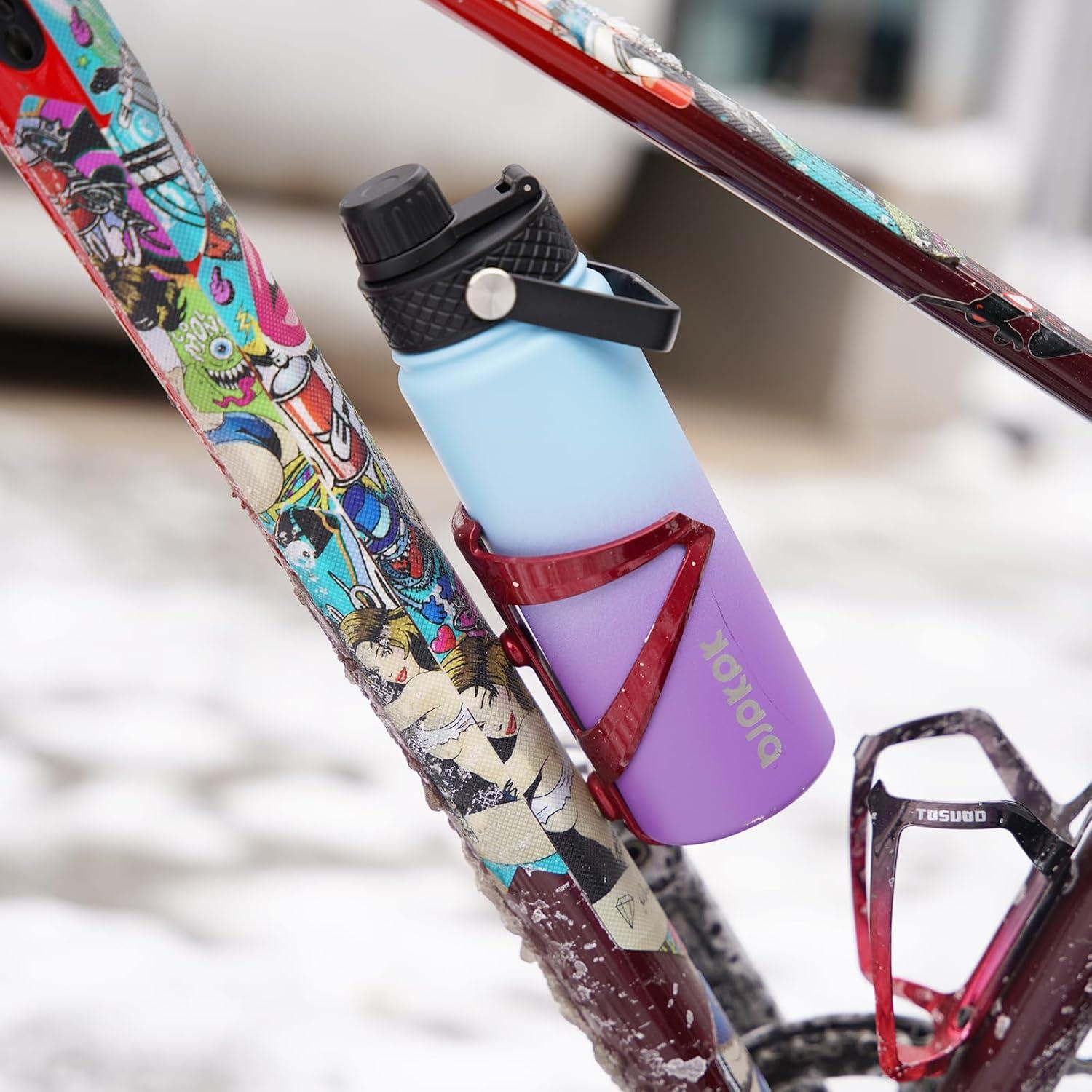 Botellas de Agua Aisladas BJPKPK 22oz 2 Pack BPA Libre