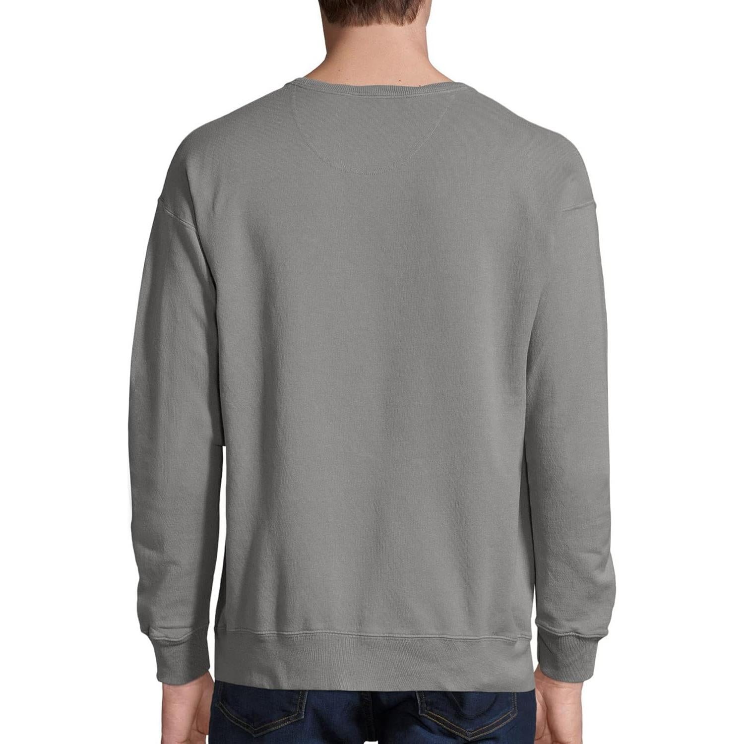 Sudadera Hanes Originals para Hombre Cuello Redondo Gris