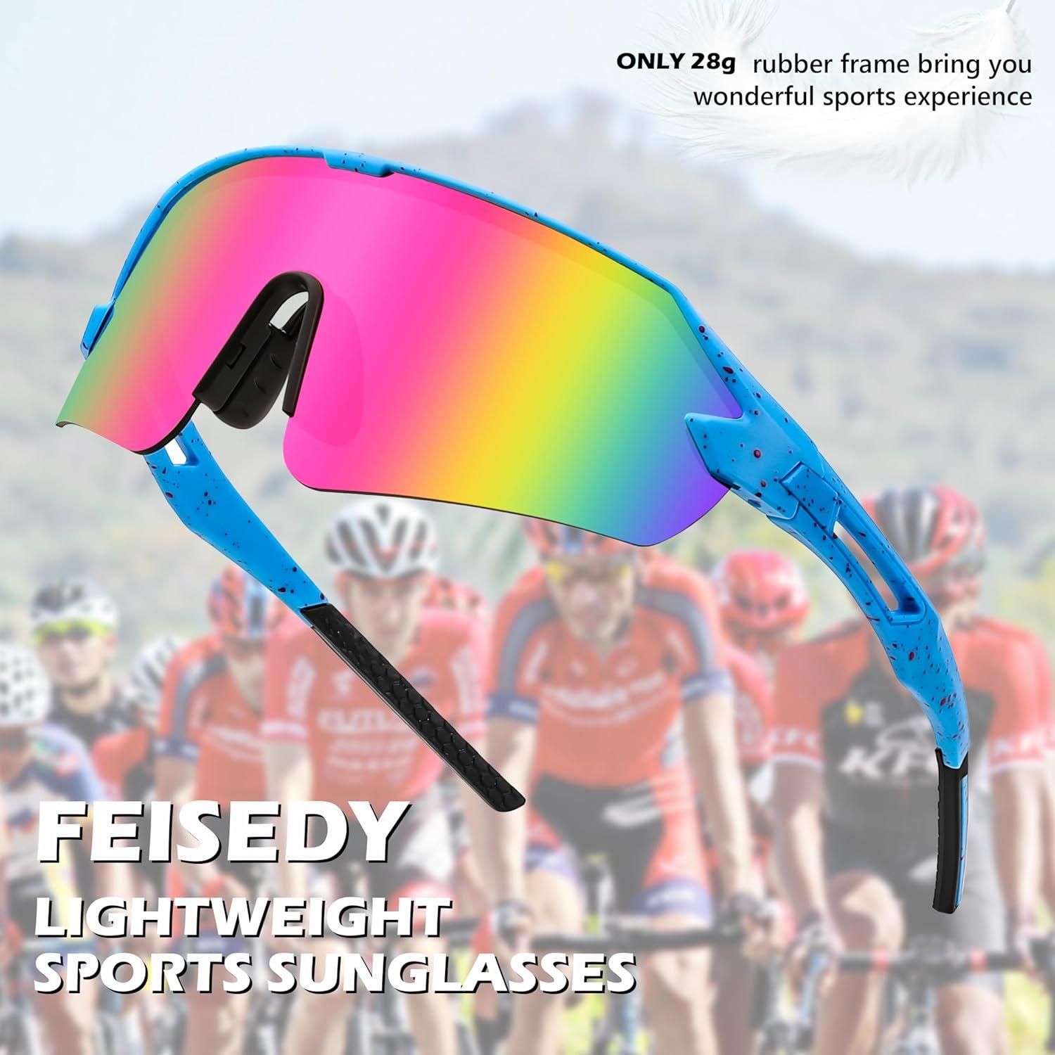 Gafas de sol deportivas FEISEDY B2987 UV400 para ciclismo