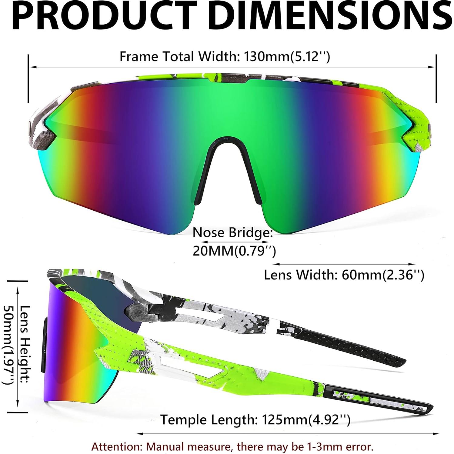 Gafas de sol deportivas FEISEDY B2987 UV400 para ciclismo