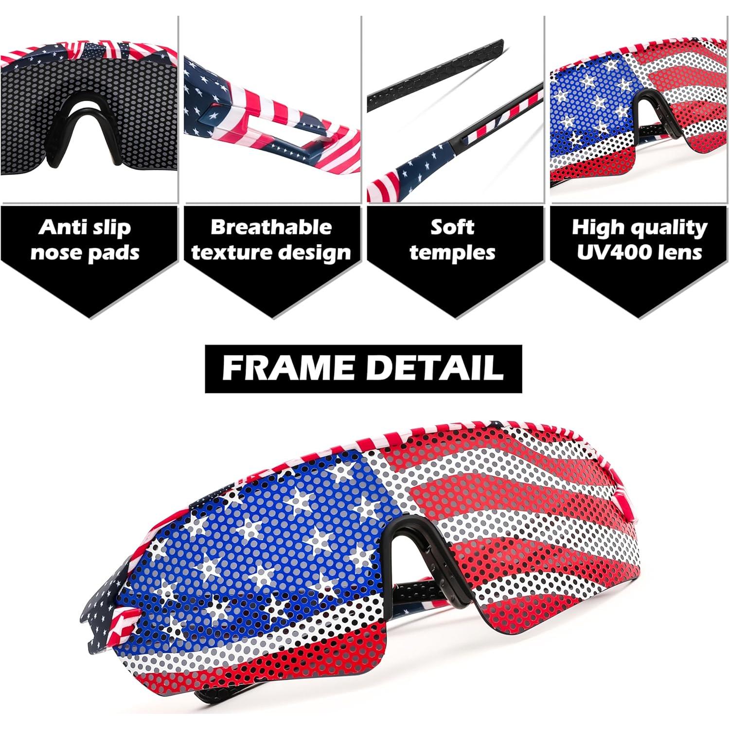 Gafas de sol deportivas FEISEDY UV400 unisex B2987