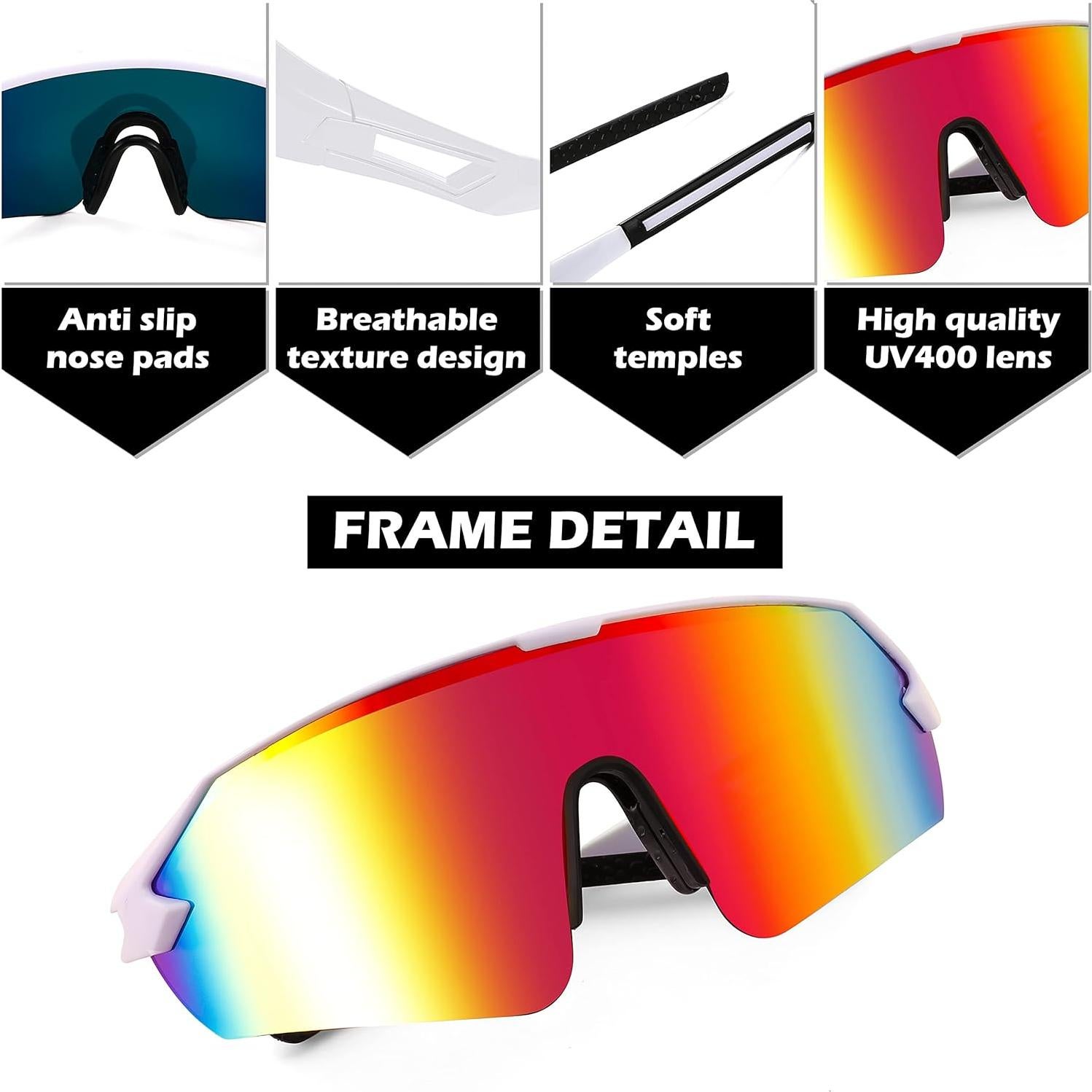 Gafas de sol deportivas FEISEDY B2987 UV400 unisex