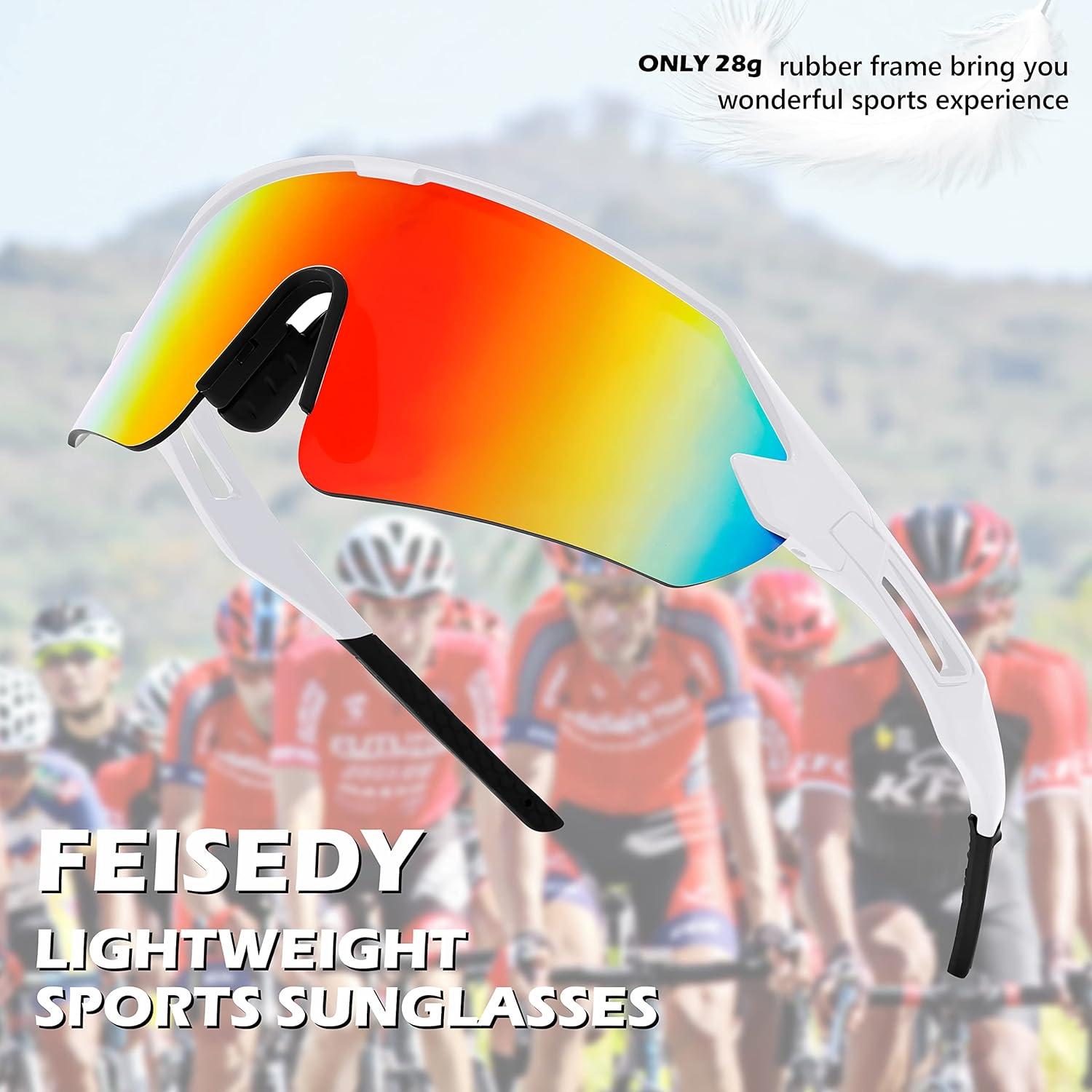 Gafas de sol deportivas FEISEDY B2987 UV400 unisex
