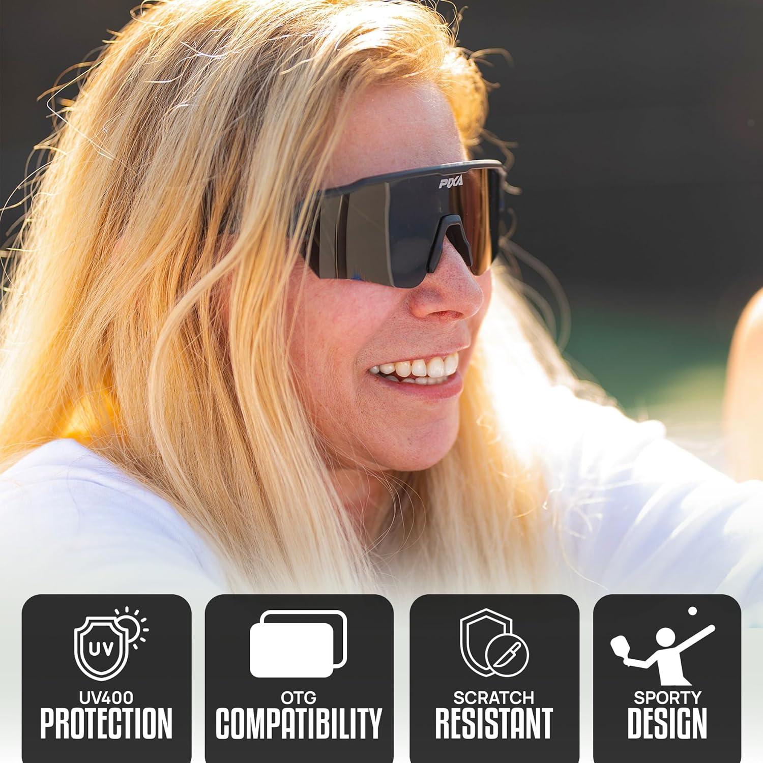 Gafas de sol deportivas PIXA UV400 polarizadas con estuche