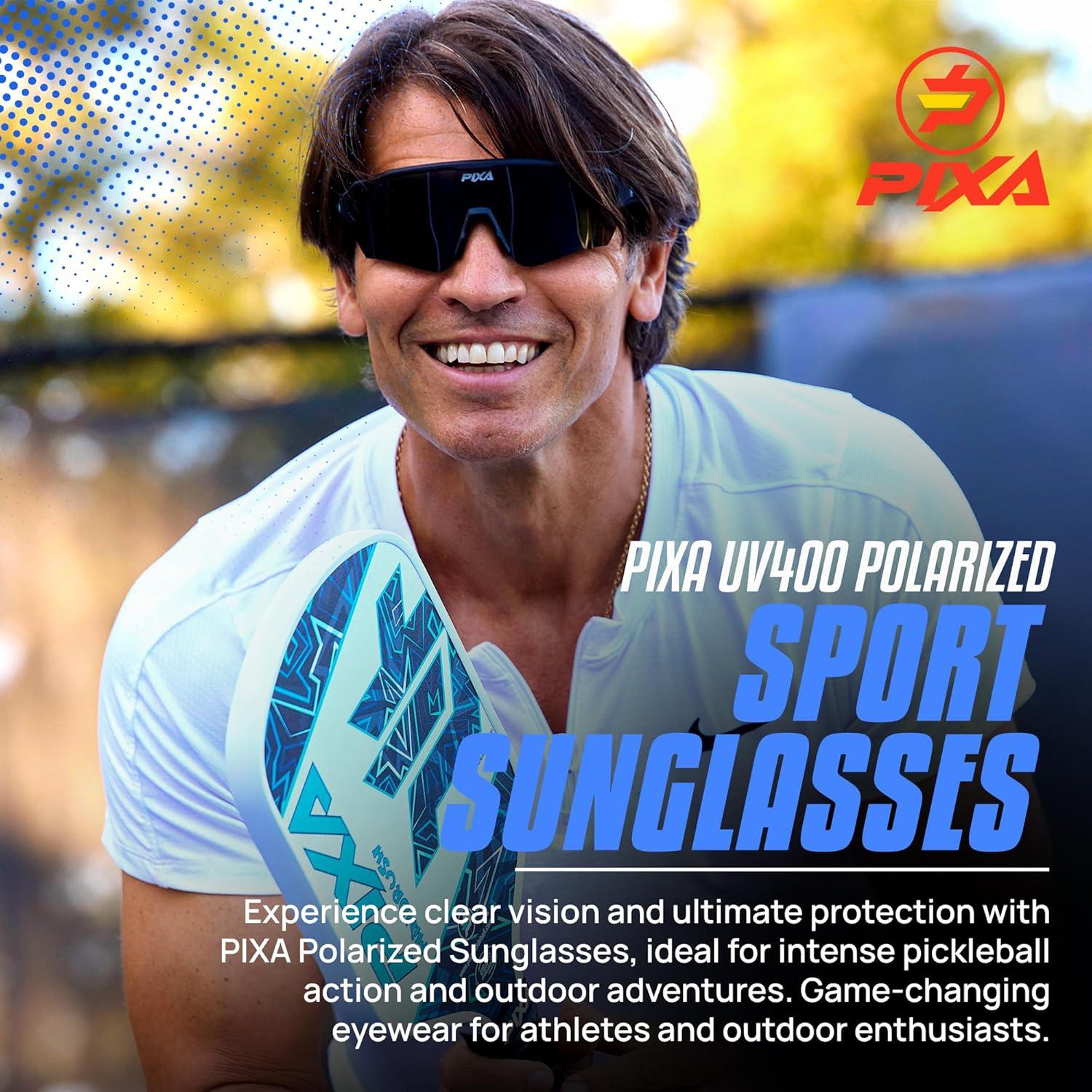 Gafas de sol deportivas PIXA UV400 polarizadas con estuche