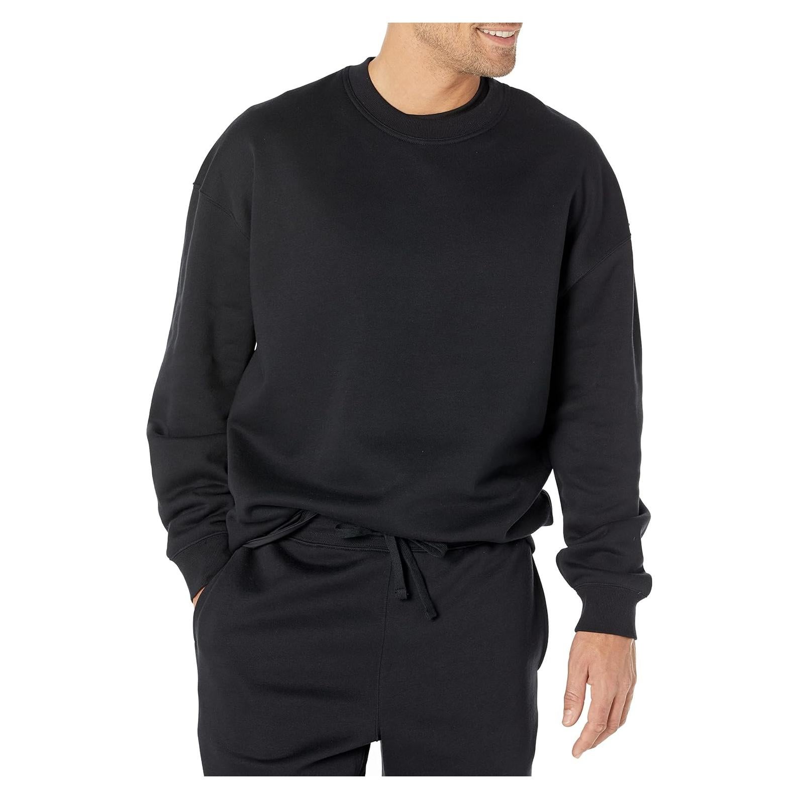 Sudadera Cuello Redondo Amazon Essentials Hombre Grande