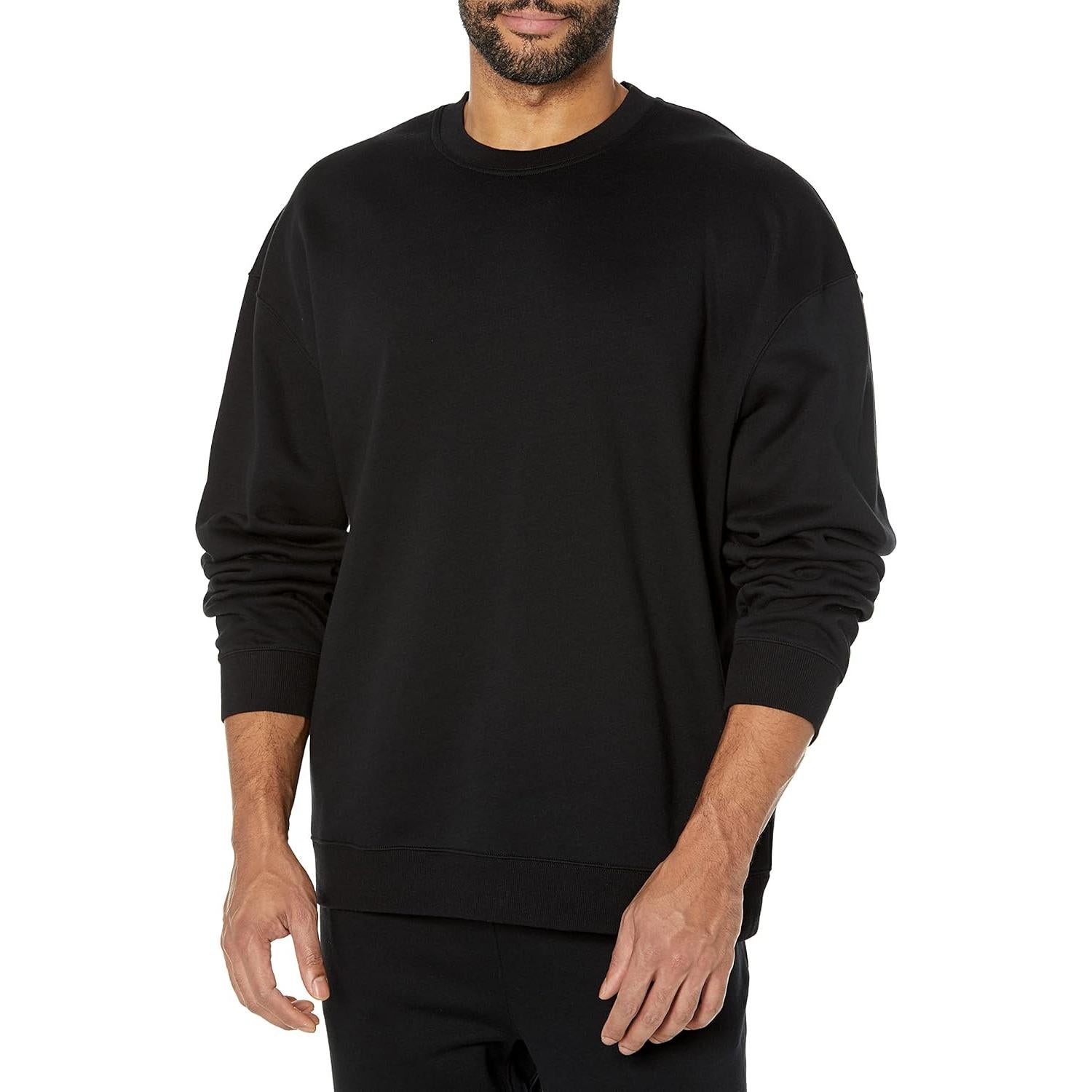 Sudadera Cuello Redondo Amazon Essentials Hombre Grande
