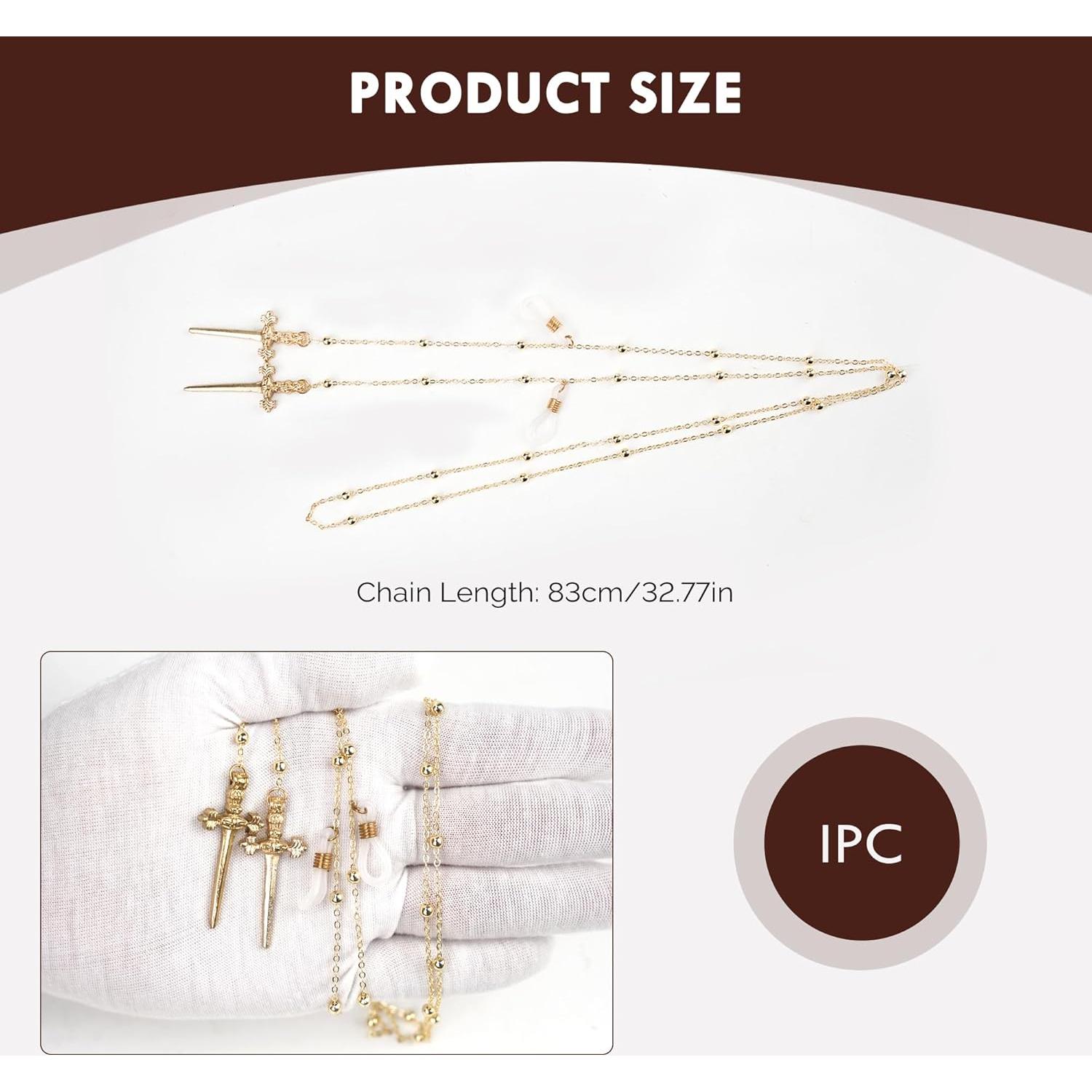 Cadena de Gafas Elegante para Mujeres - Soporte Ajustable