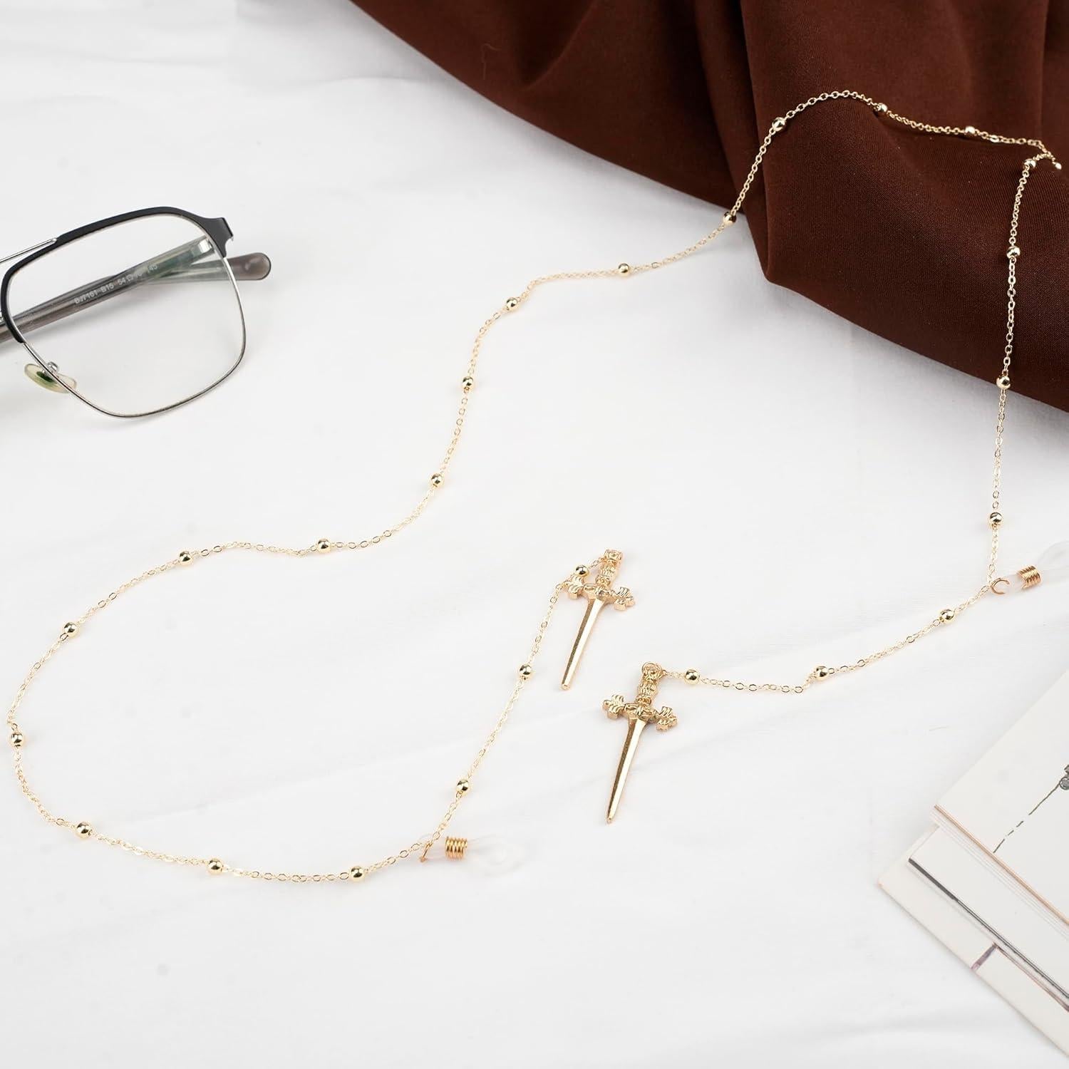 Cadena de Gafas Elegante para Mujeres - Soporte Ajustable