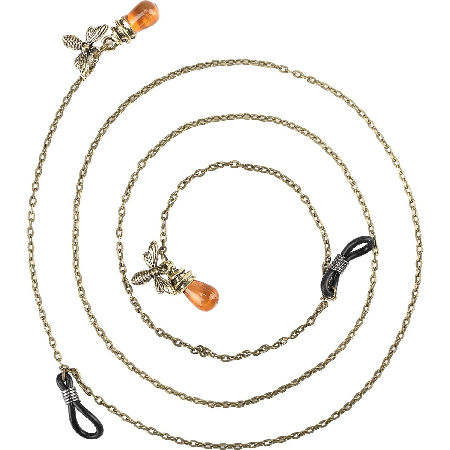 Cadena de Gafas Elegante para Mujeres - Abeja de Miel