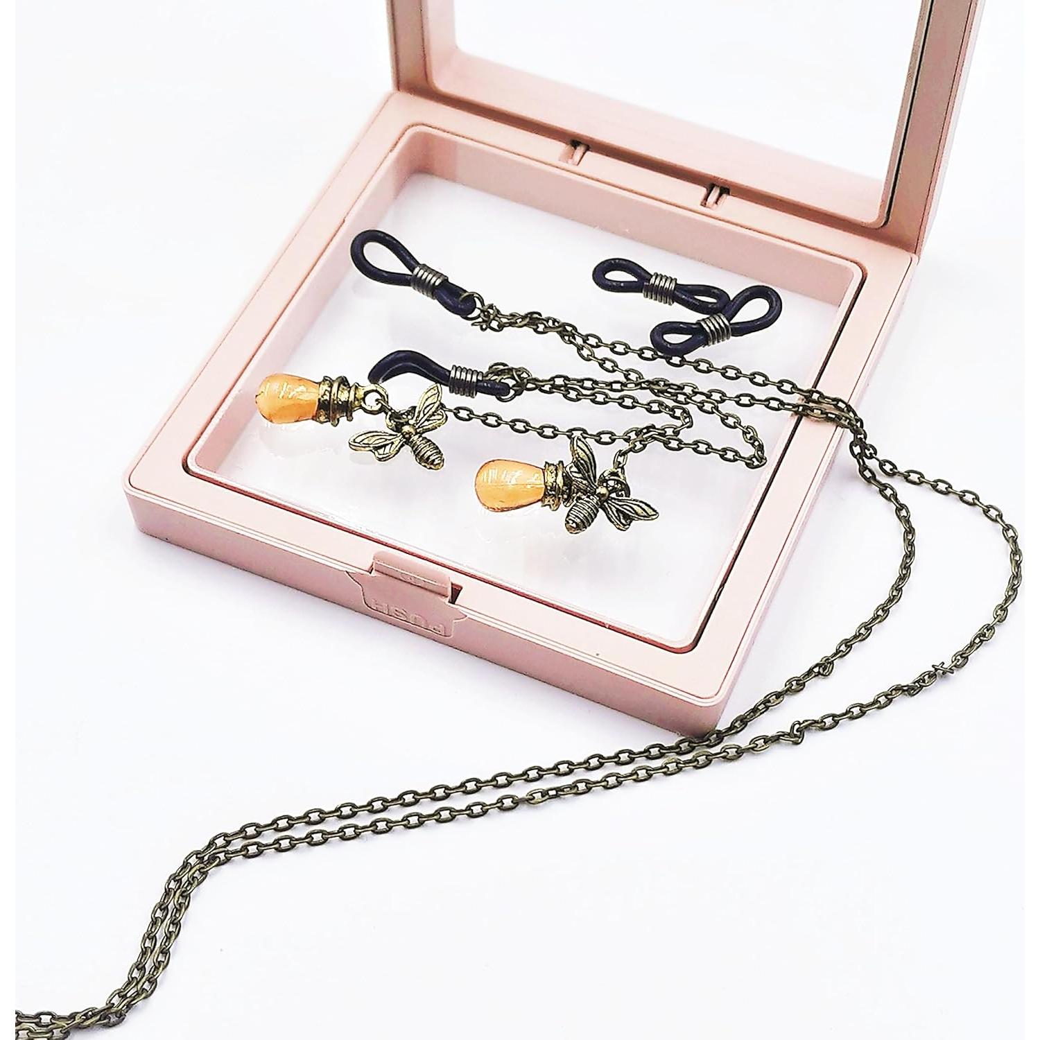 Cadena de Gafas Elegante para Mujeres - Abeja de Miel