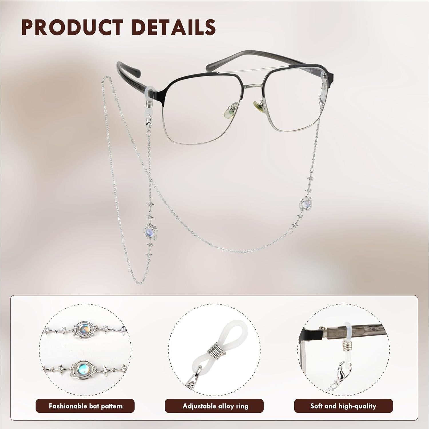Cadena de Gafas Elegante para Mujeres - Soporte Ajustable